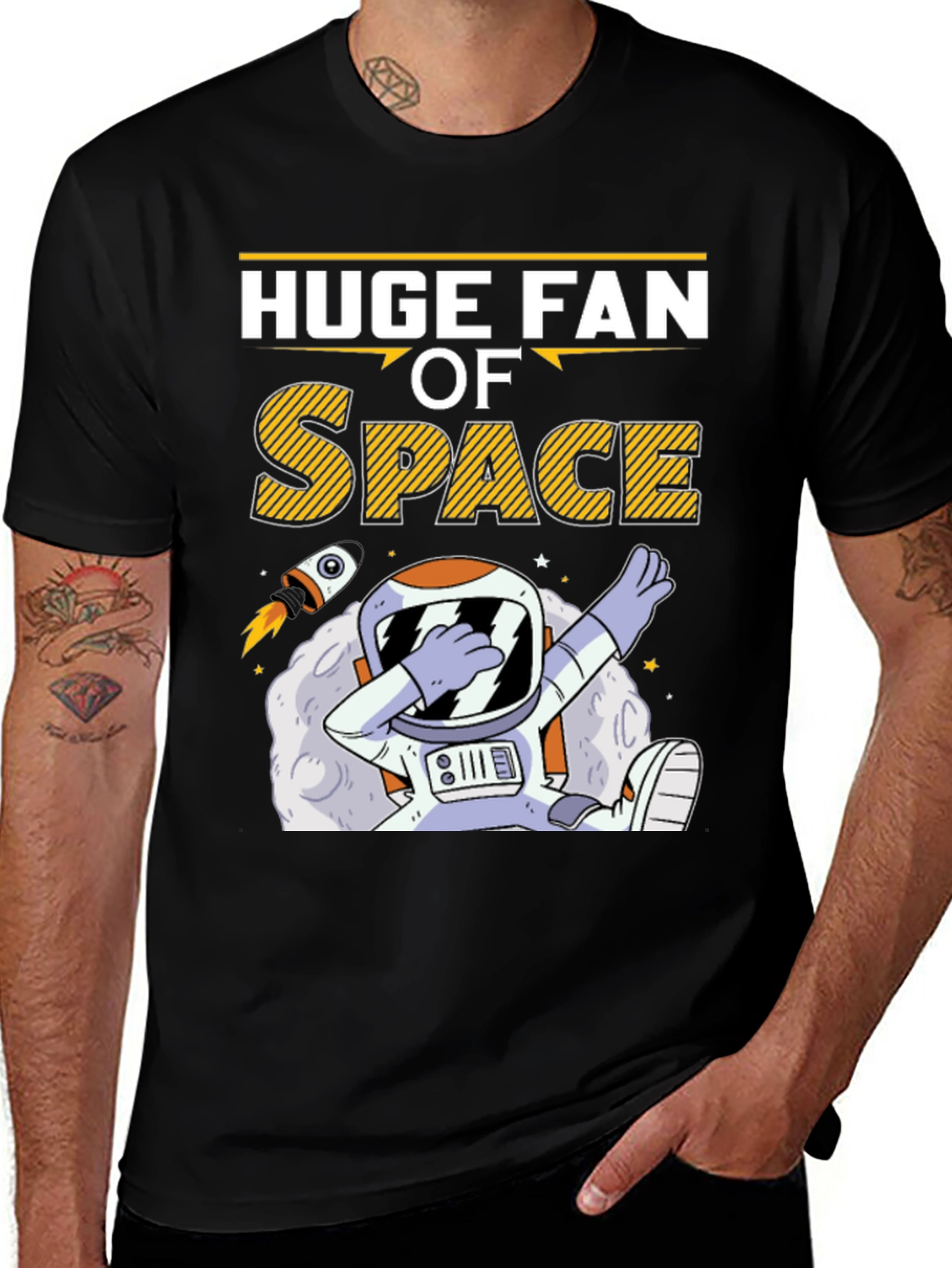 Variant 15 of Huge Fan of Space Astronaut T-Shirt