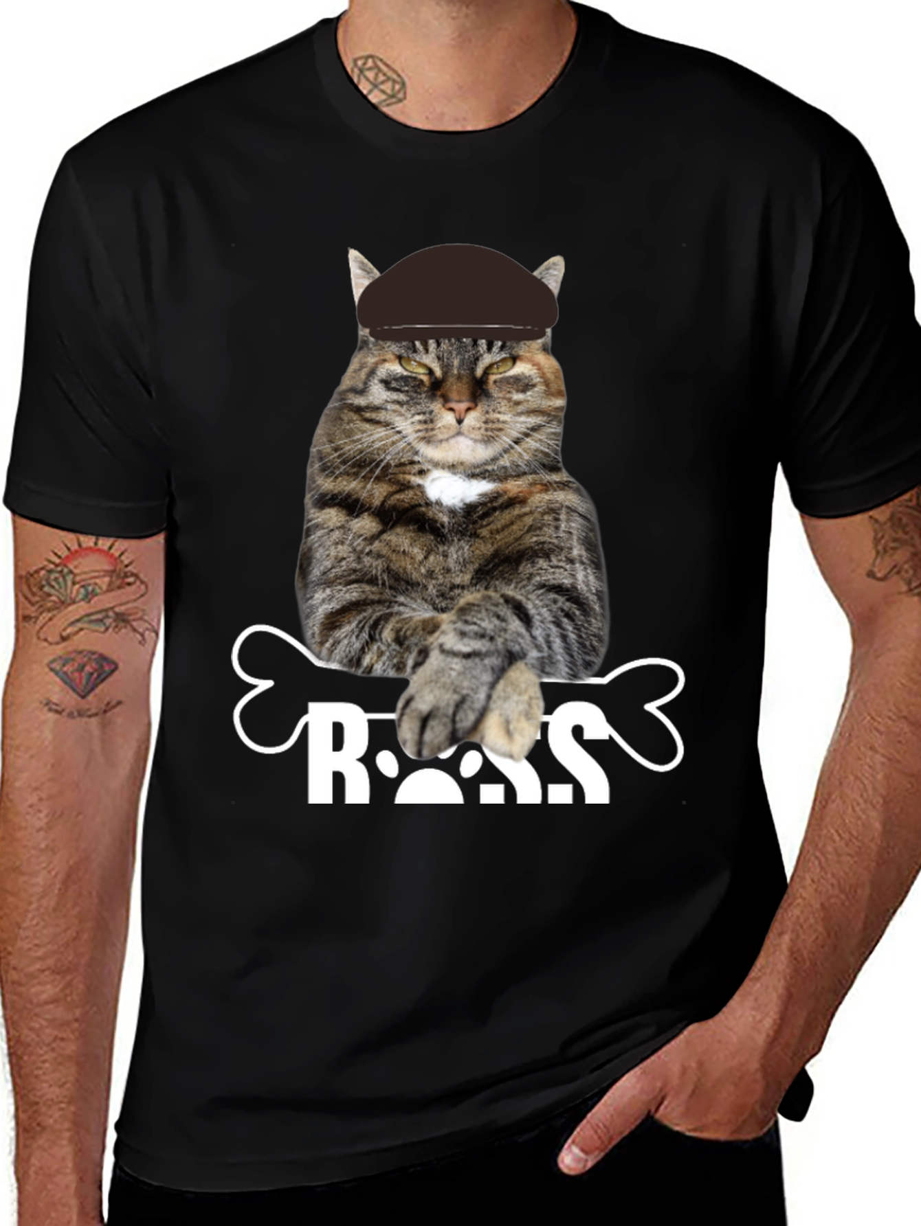 Variant 25 of Cat Boss Graphic T-Shirt