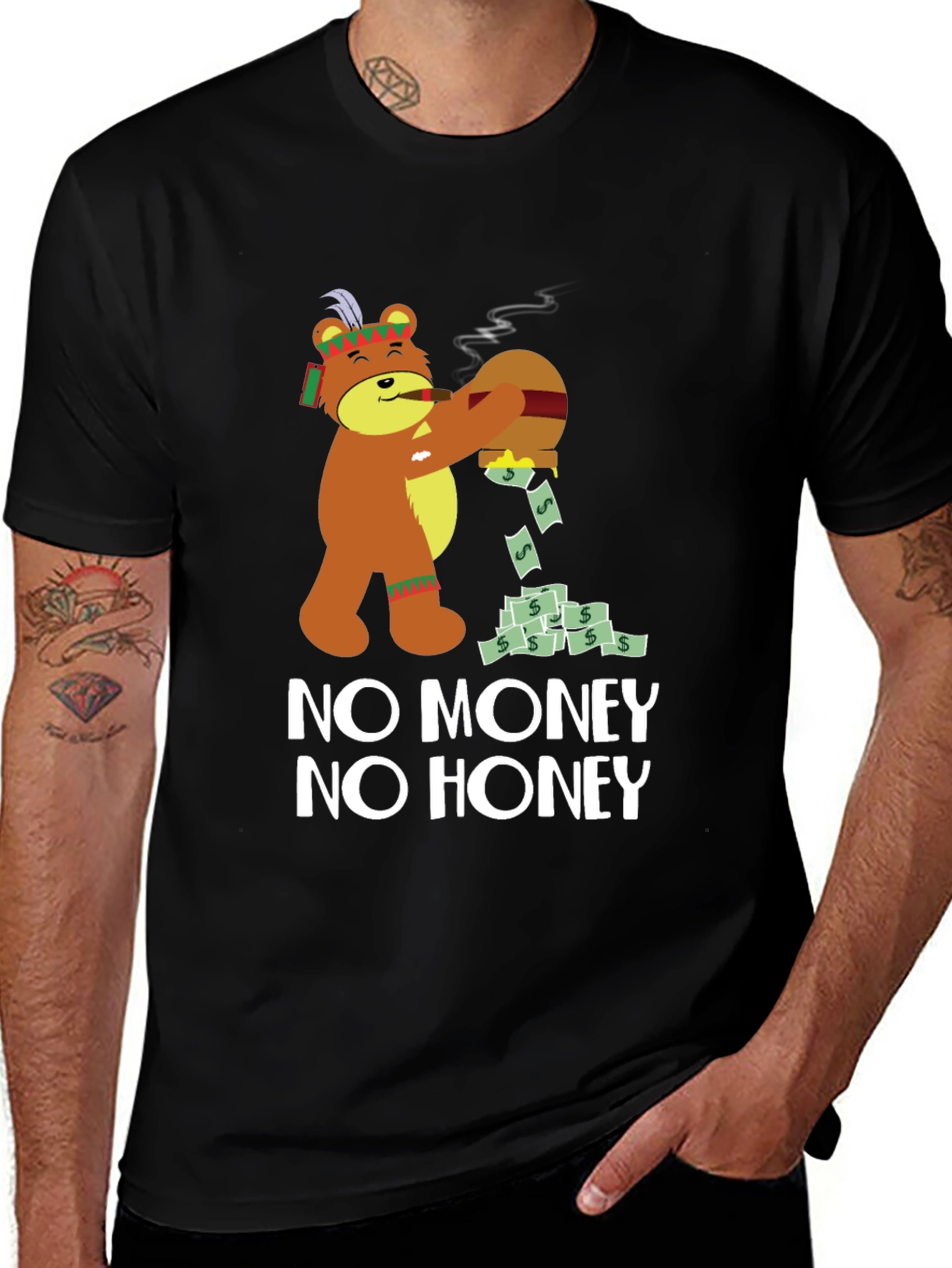Variant 11 of No Money No Honey Graphic Tee