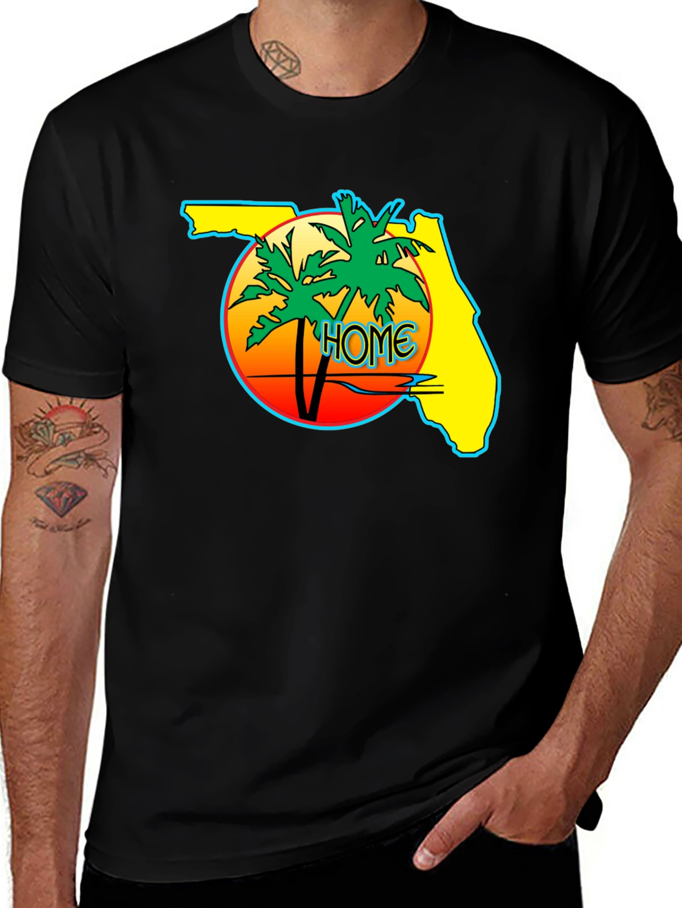 Variant 10 of Florida Home State Graphic Tee