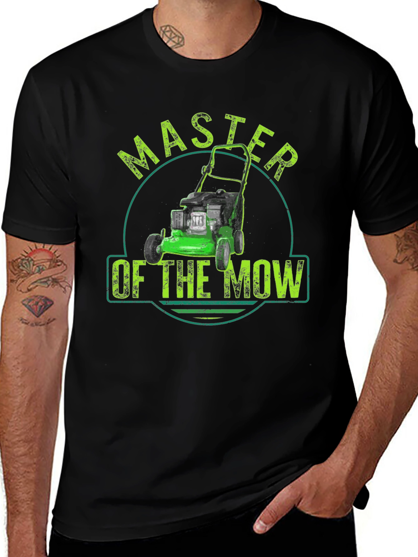 Variant 5 of Master of the Mow Graphic T-Shirt