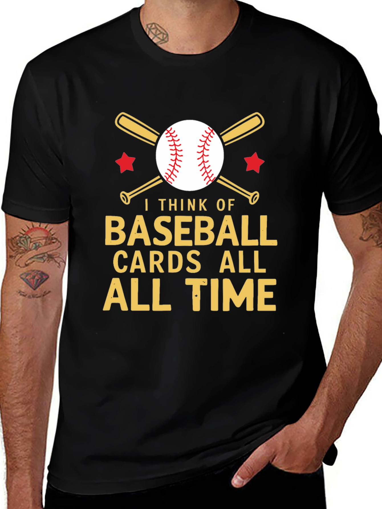 Variant 12 of Baseball Cards T-Shirt