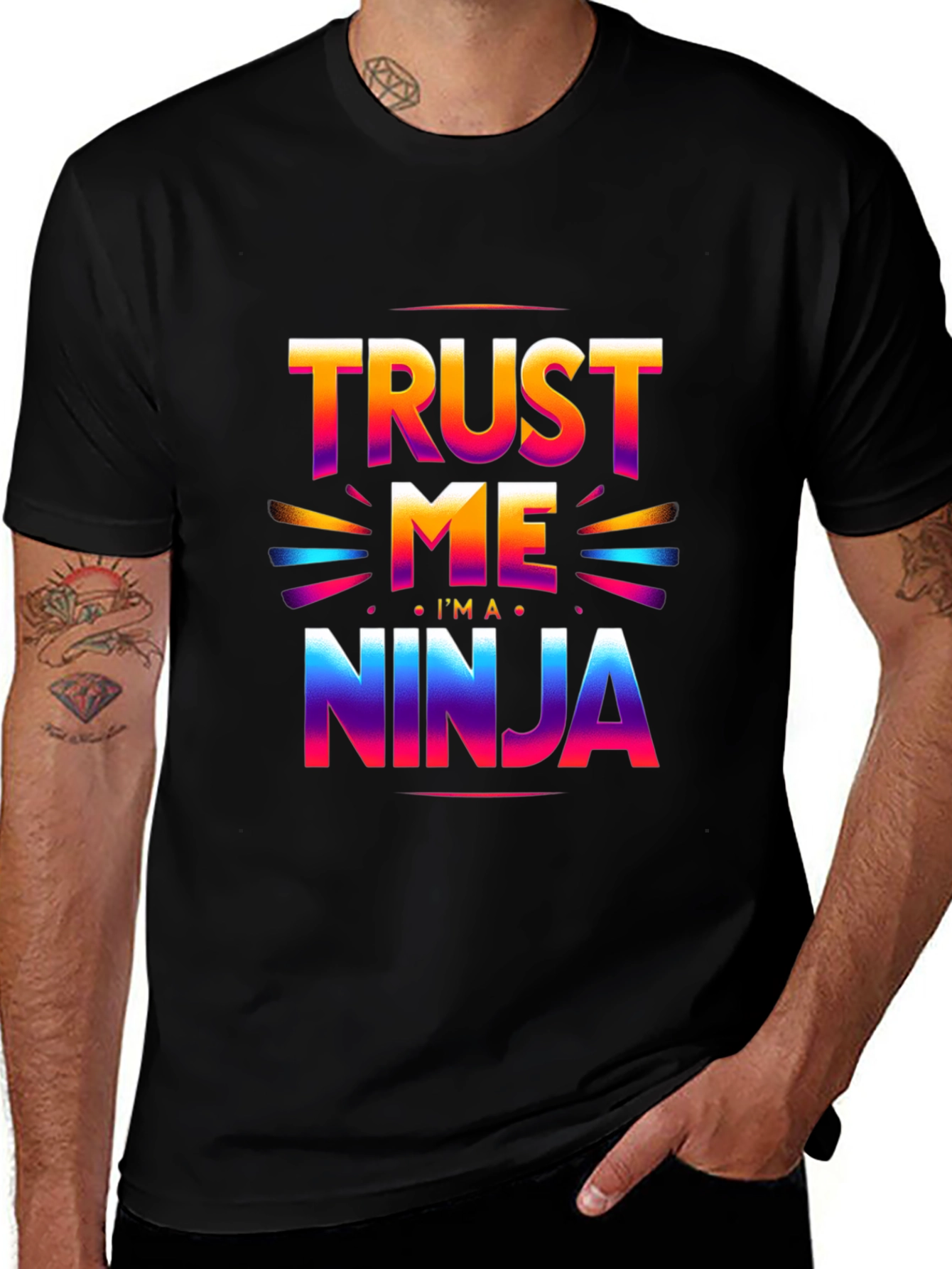 Variant 3 of Trust Me, I'm a Ninja T-Shirt