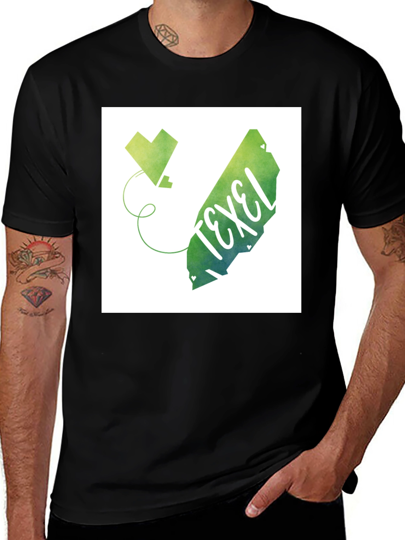 Texel Island Graphic Tee - Netherlands Vacation Shirt