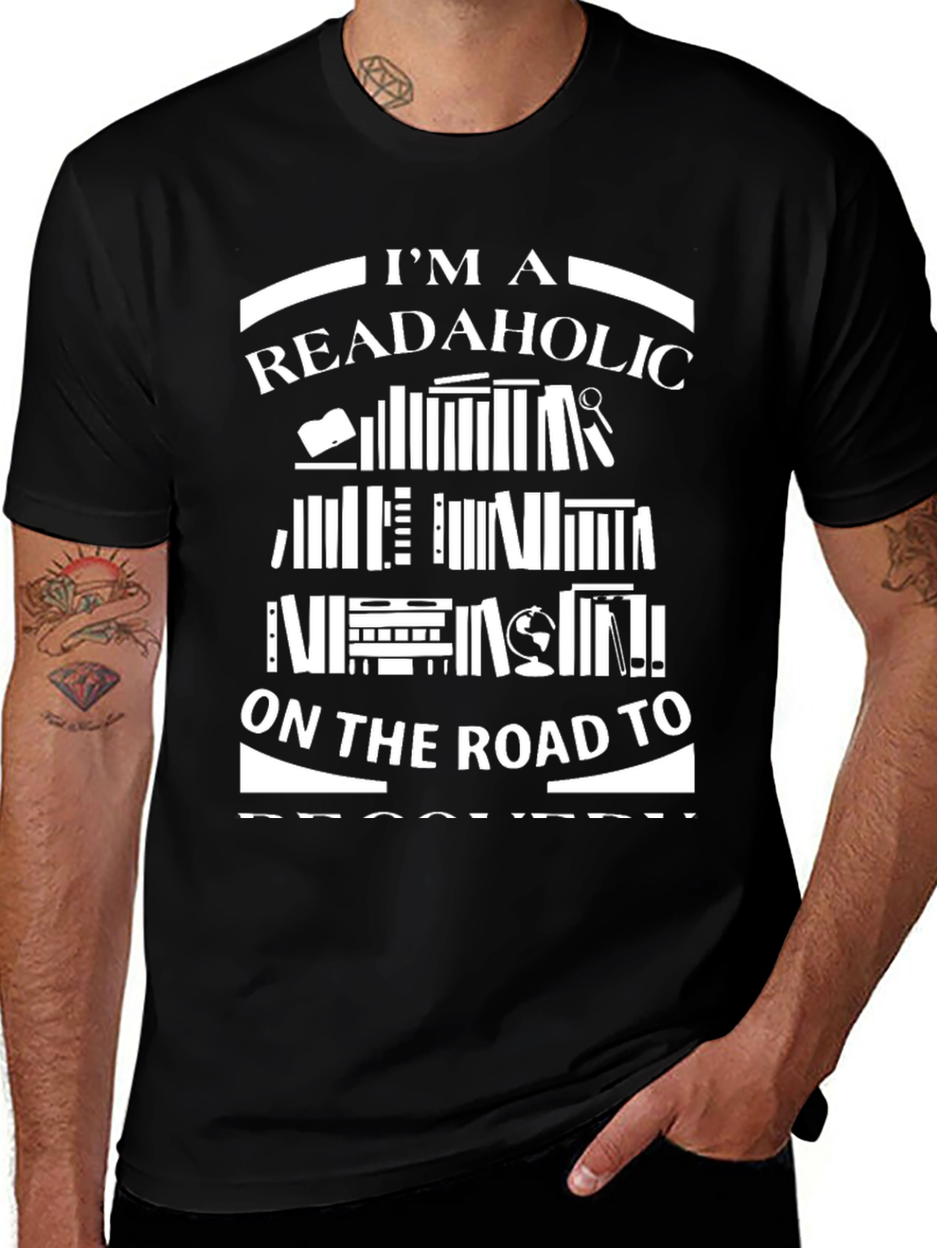 Readaholic T-Shirt: Book Lover's Recovery Tee