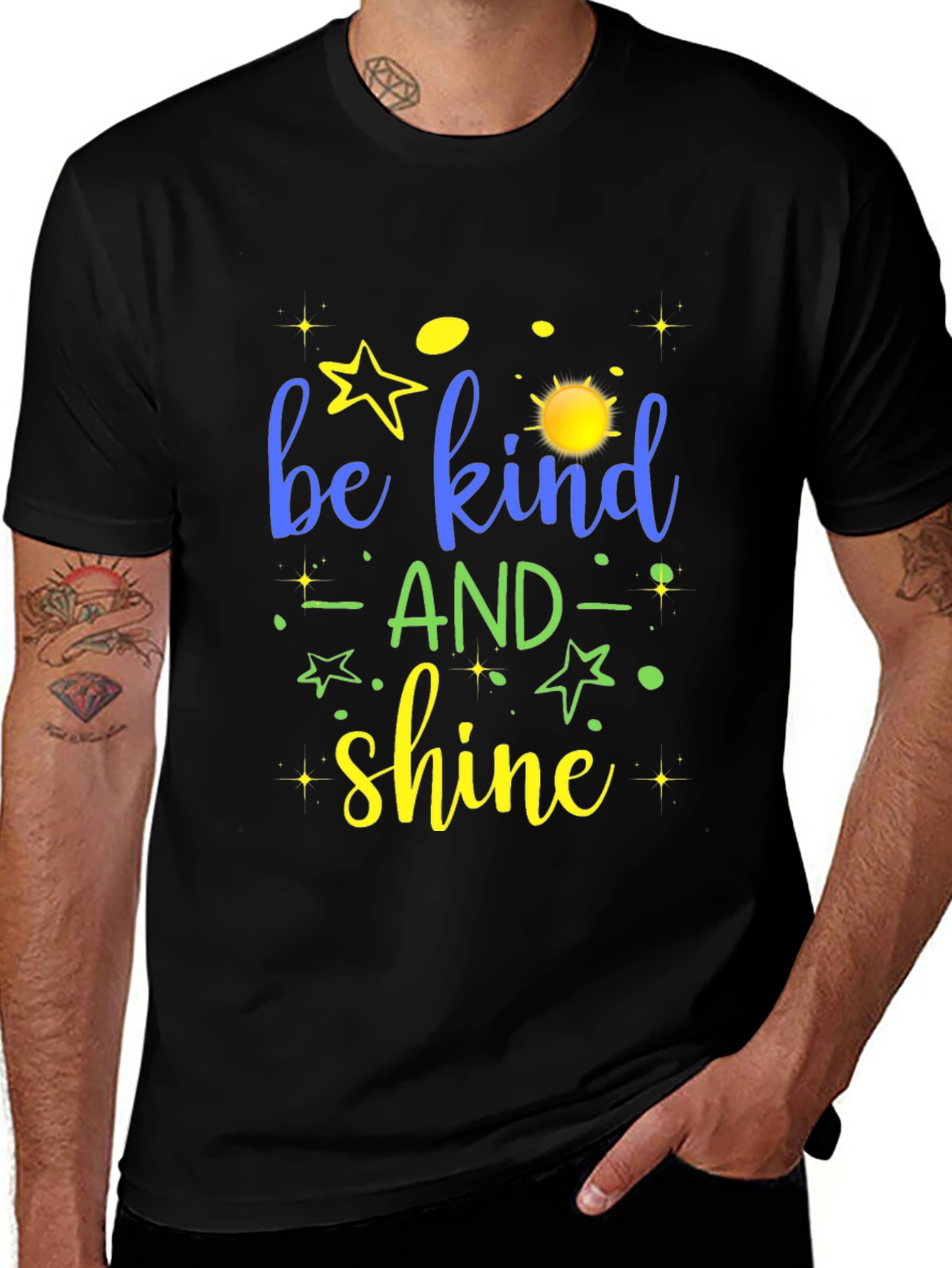 Variant 13 of Be Kind and Shine Graphic T-Shirt