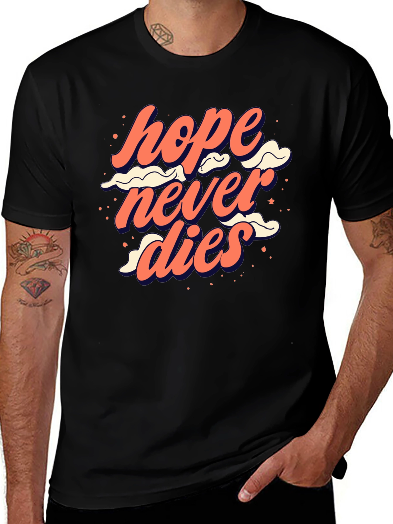 Variant 6 of Hope Never Dies Graphic Tee - Trendy Comfort