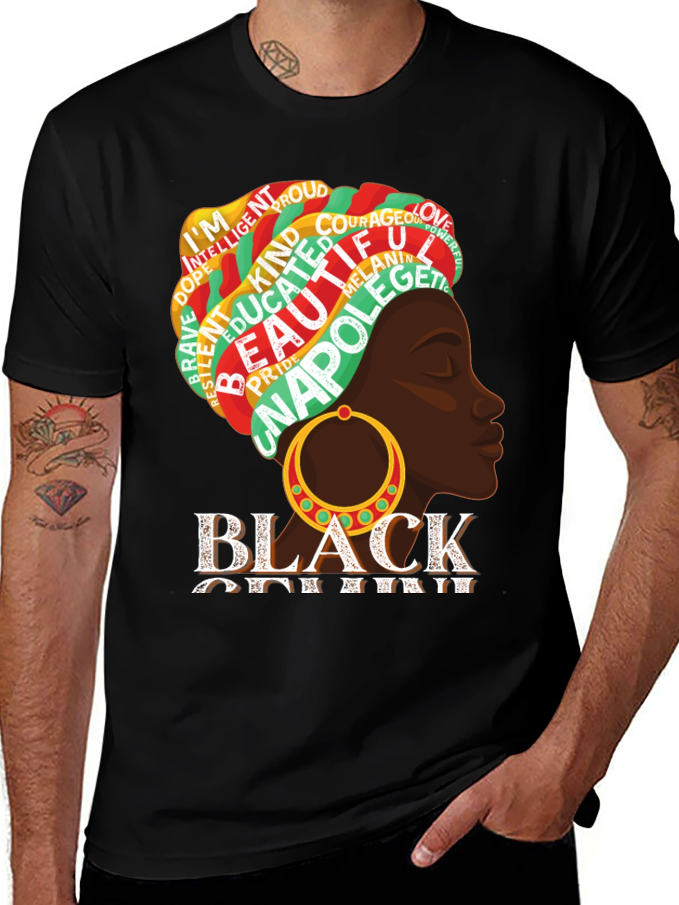 Black Pride Graphic T-Shirt