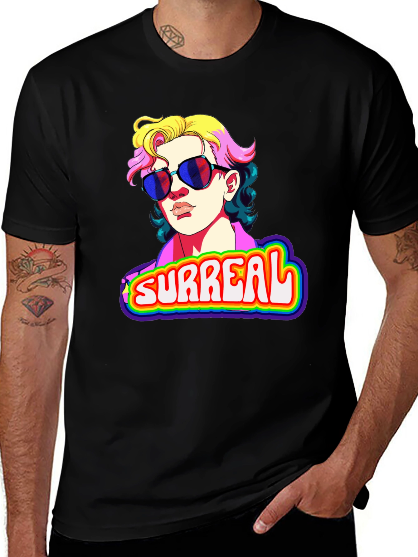 Variant 28 of Surreal Retro Graphic Tee