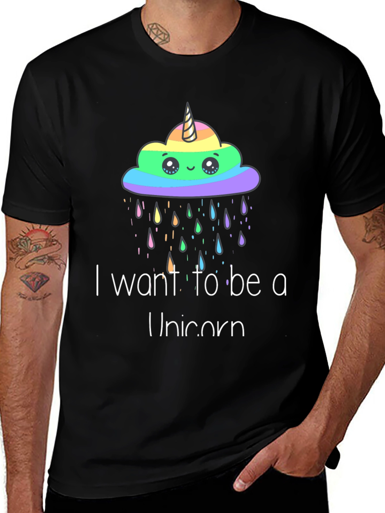 Variant 26 of I Want to Be a Unicorn T-Shirt