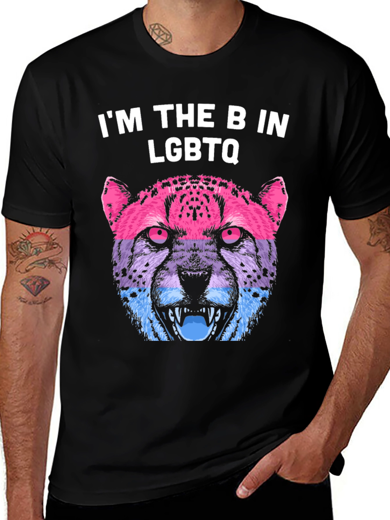 LGBTQ Pride Cheetah T-Shirt