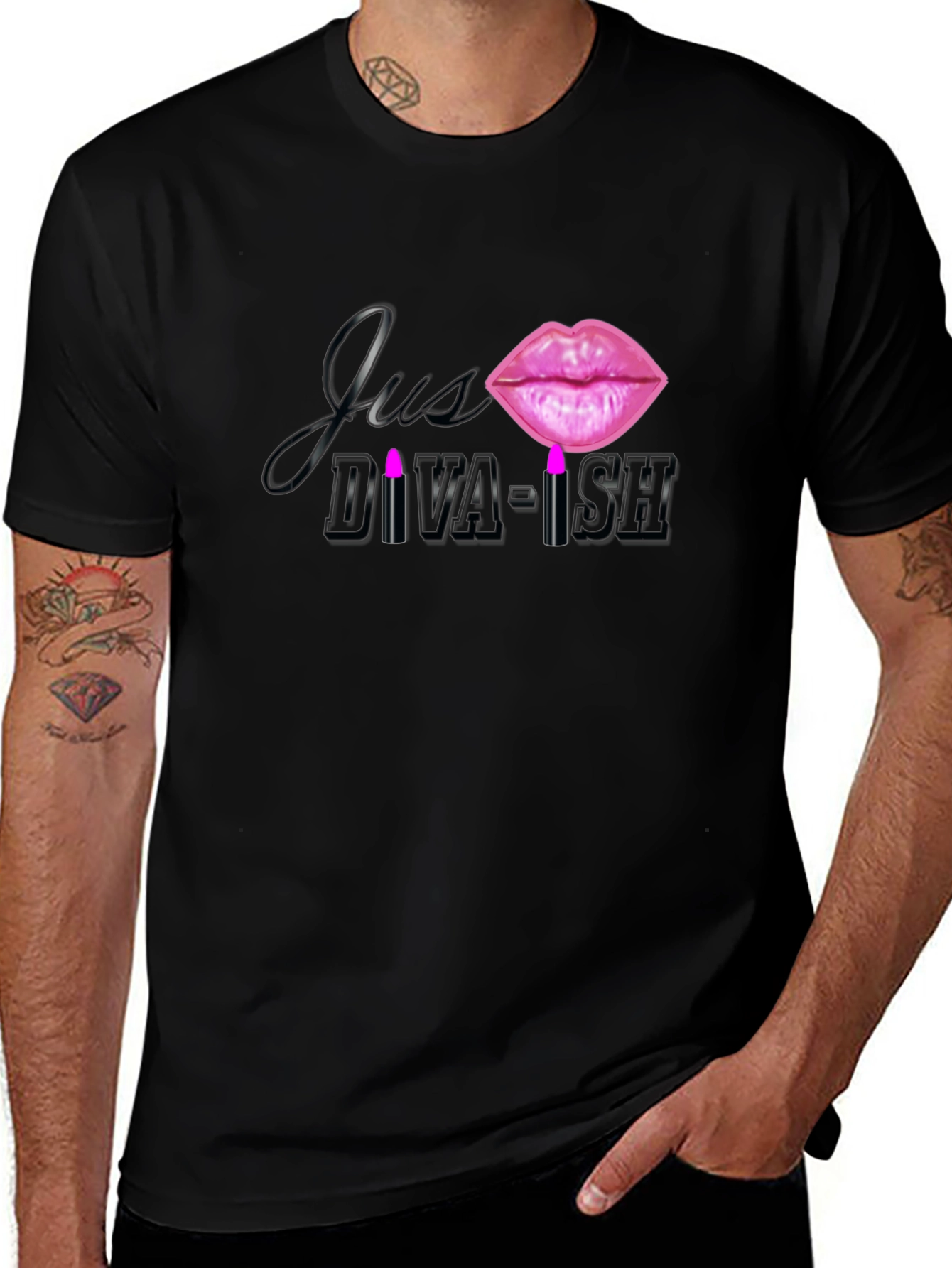 Variant 23 of Just Diva-ish Graphic Tee