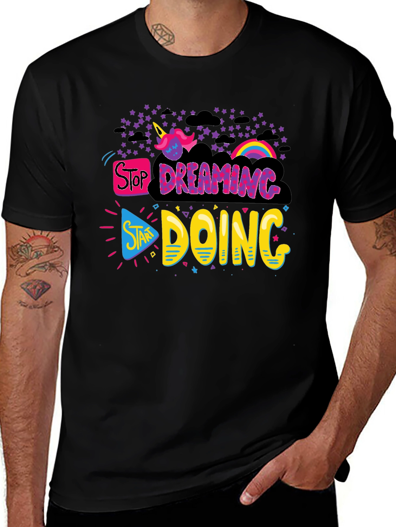 Variant 28 of Stop Dreaming, Start Doing Graphic Tee