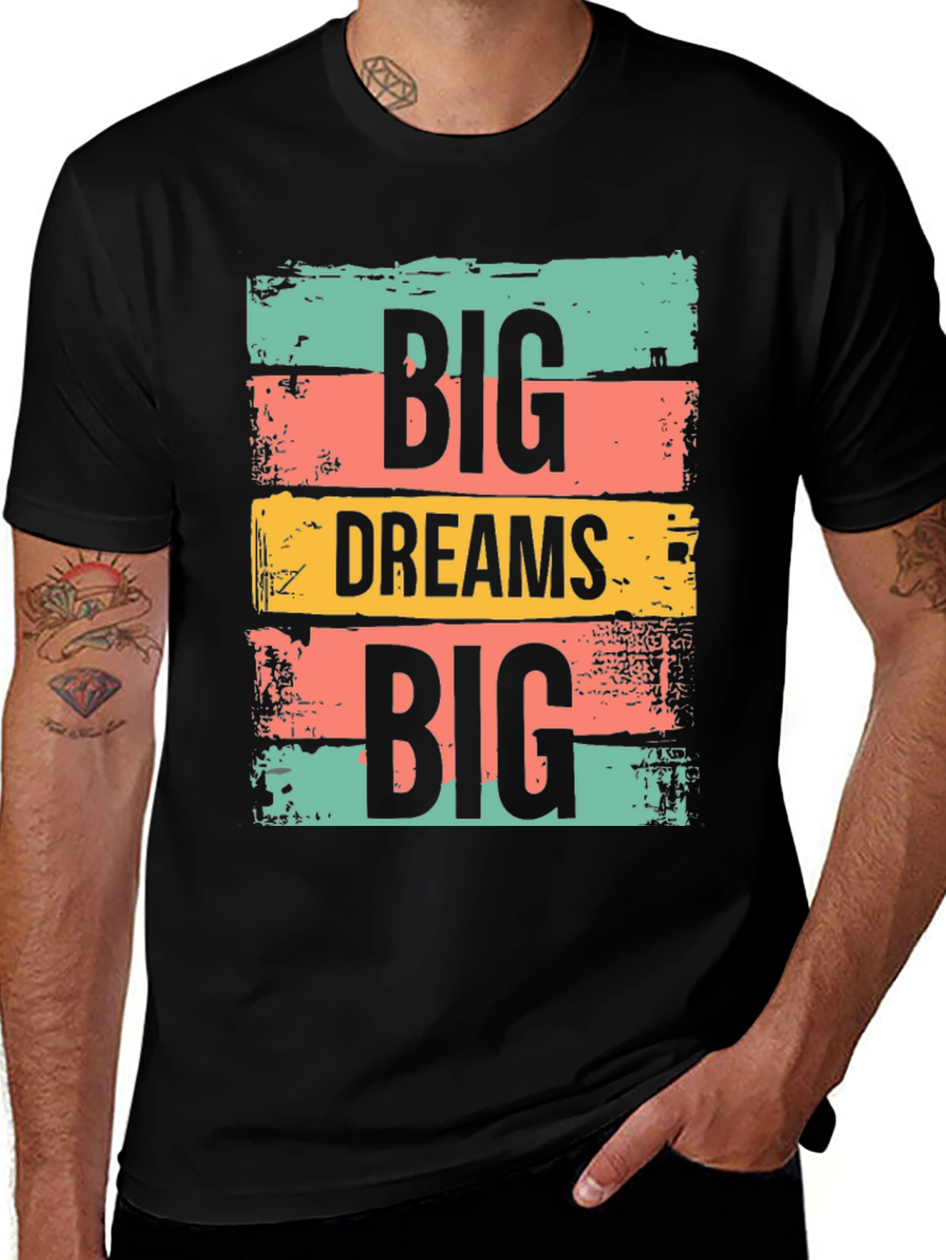Variant 15 of Big Dreams Big Goals Graphic T-Shirt