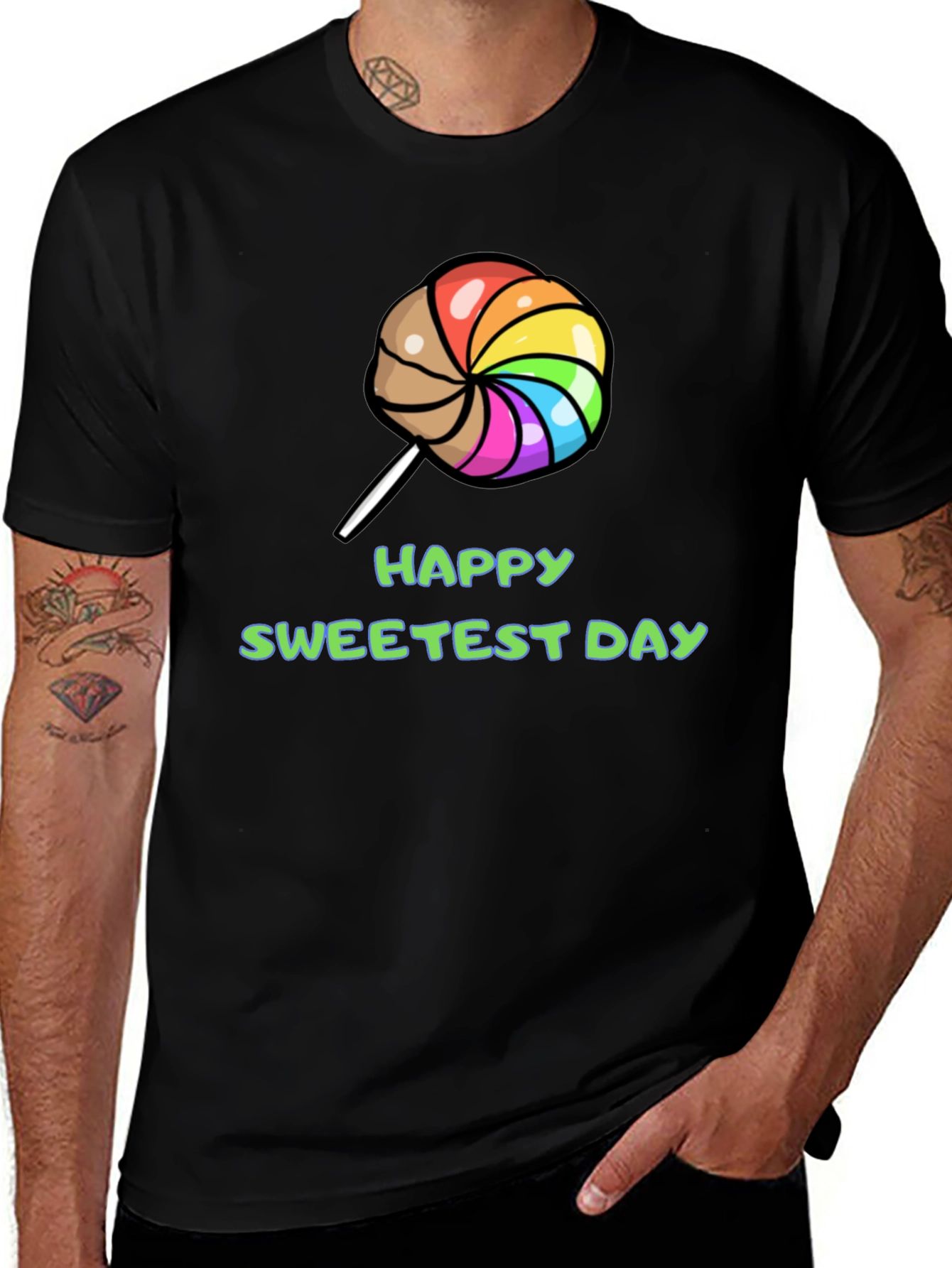 Sweetest Day Lollipop Graphic T-Shirt