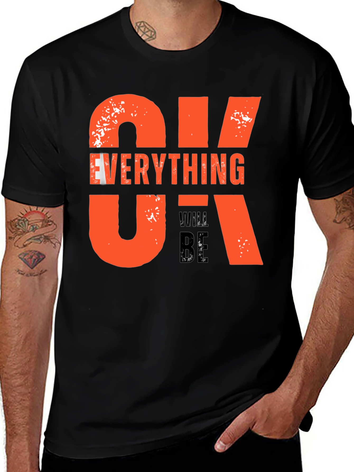 Variant 17 of Everything Will Be Ok Graphic Tee