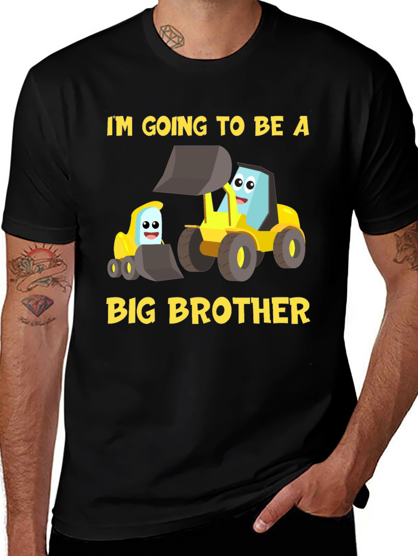 Big Brother Construction Vehicle T-Shirt
