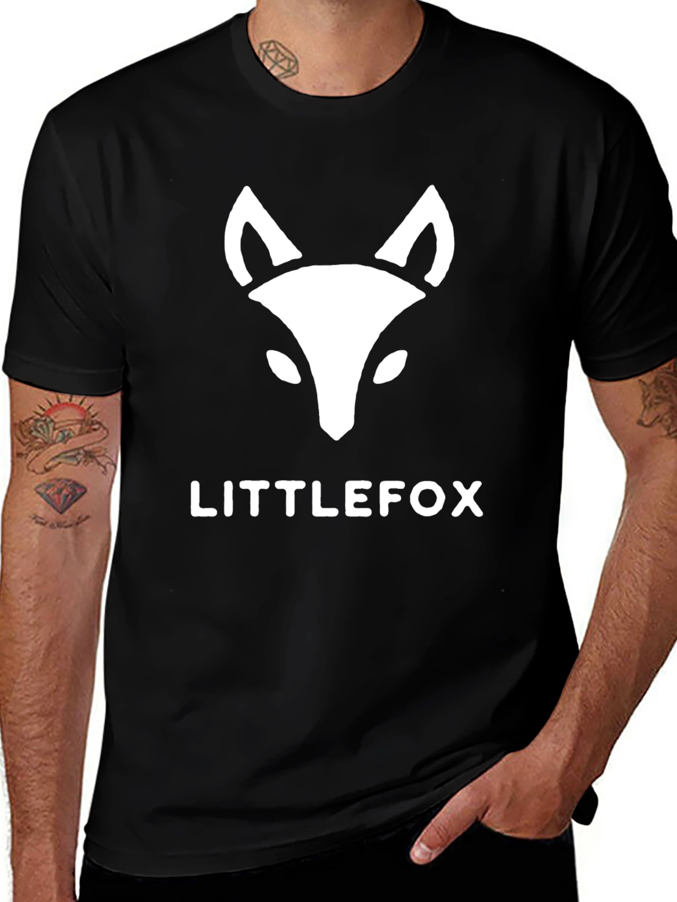 Variant 19 of Little Fox Graphic Tee - Soft Cotton Casual Wear