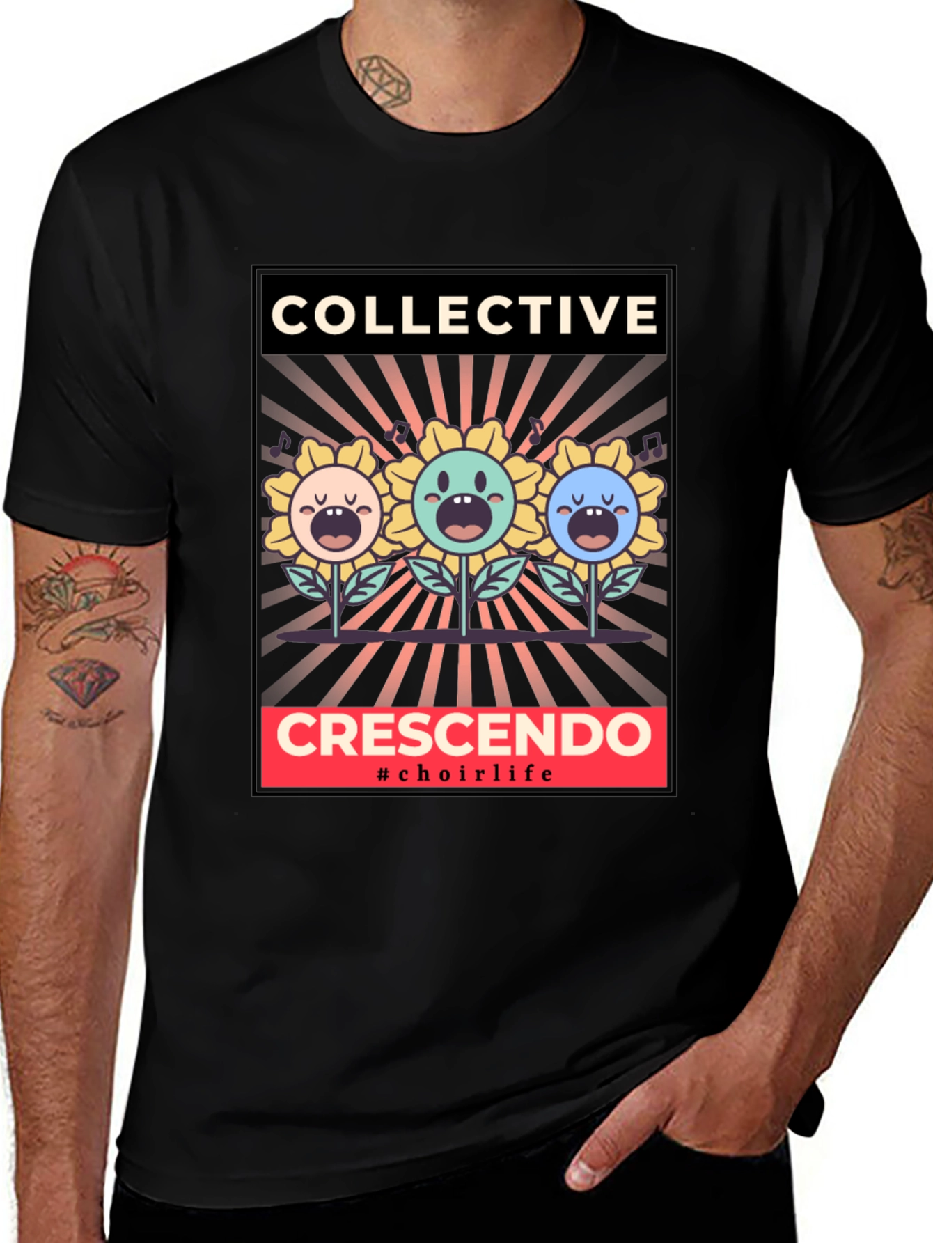 Collective Crescendo T-Shirt - Choir Life Tee