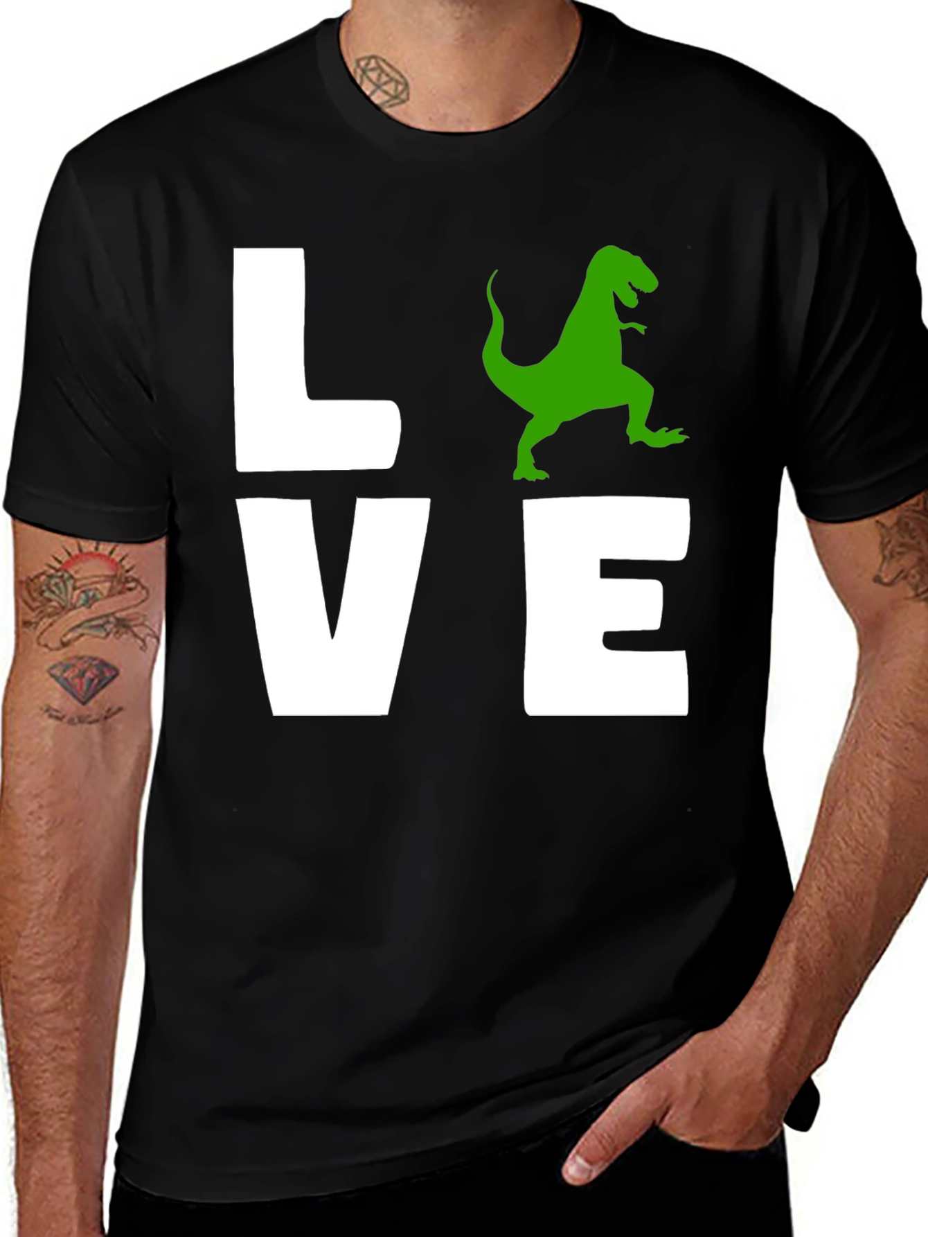 Variant 22 of Dino LOVE Graphic T-Shirt
