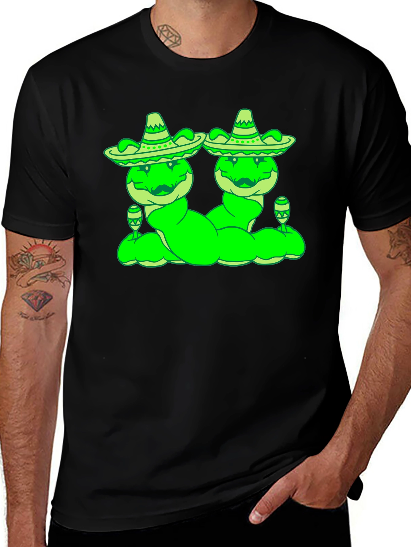 Variant 23 of Fiesta Snake Graphic Tee