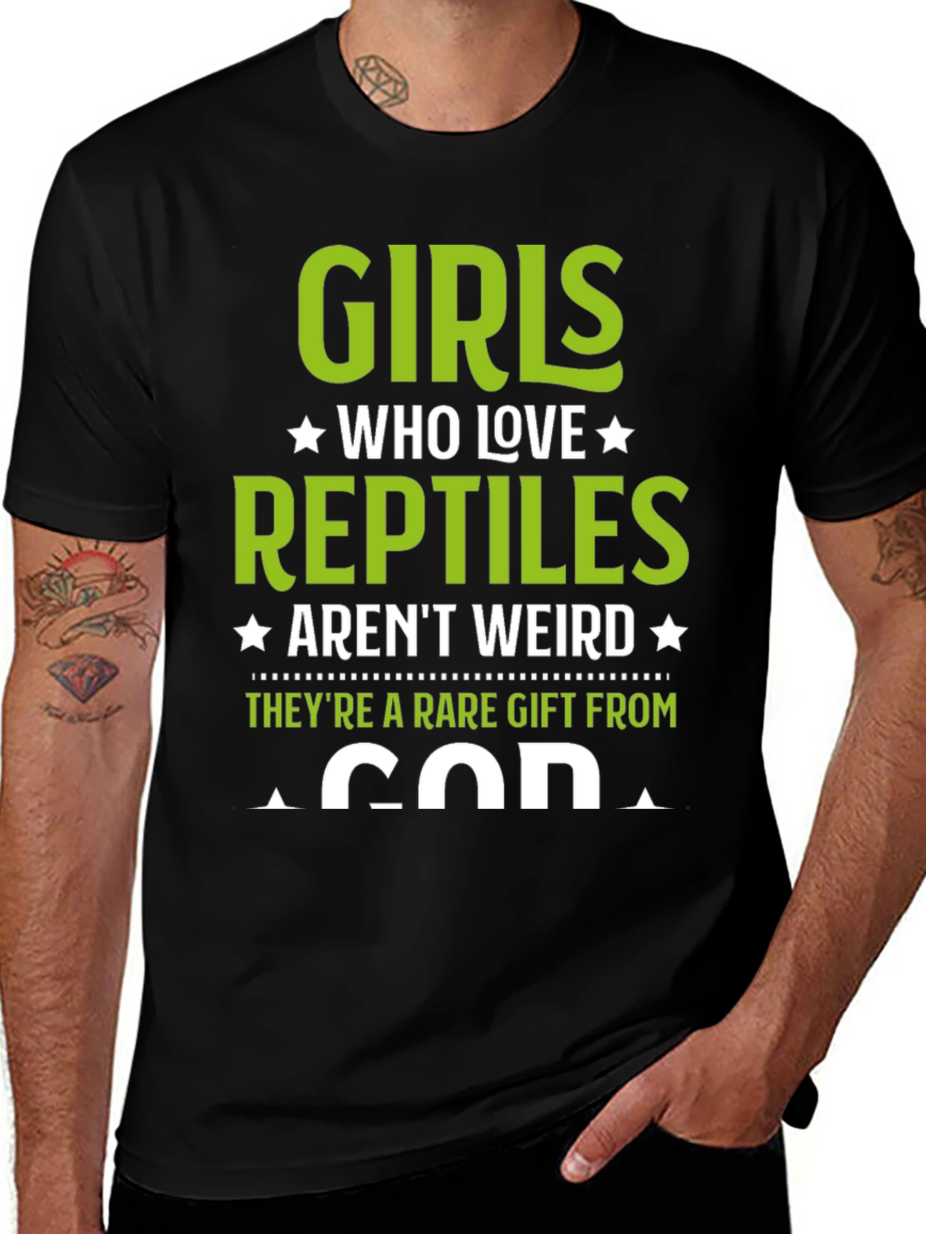 Variant 22 of Girls Who Love Reptiles T-Shirt - Rare Gift