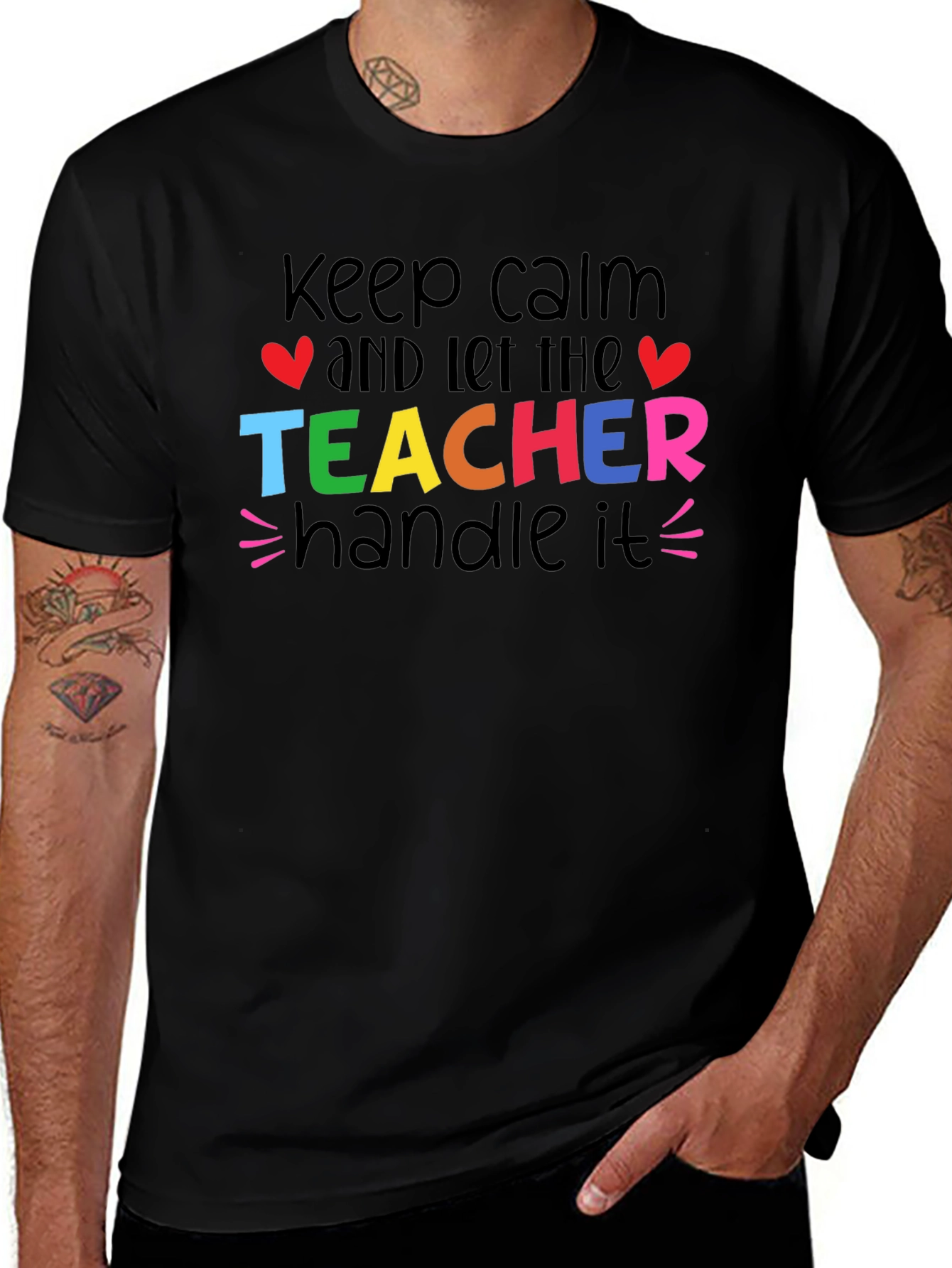 Variant 17 of Keep Calm Teacher T-Shirt