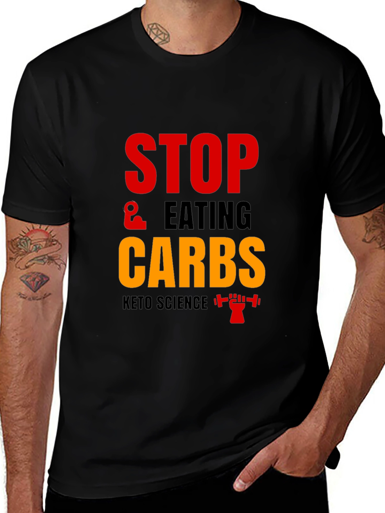 Variant 18 of Stop Eating Carbs Keto T-Shirt