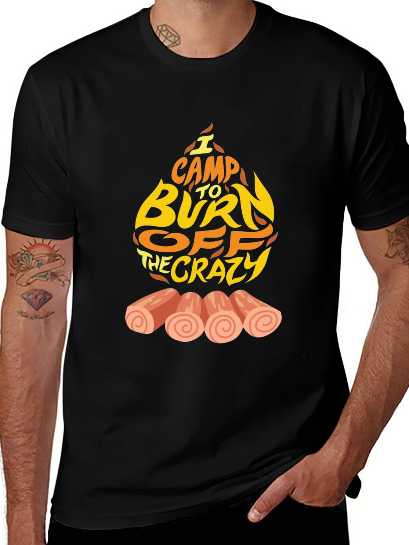 Variant 8 of Camp to Burn Off Crazy T-Shirt