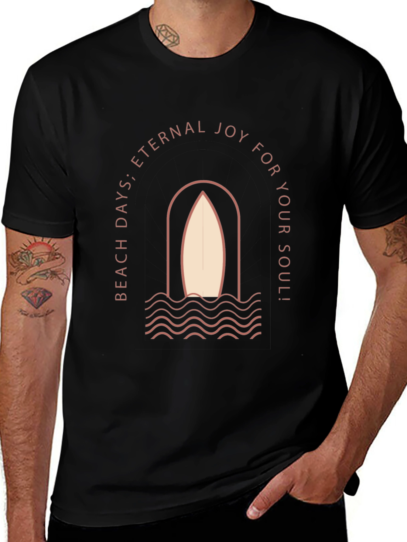 Variant 15 of Eternal Joy Surf T-Shirt | Beach Days