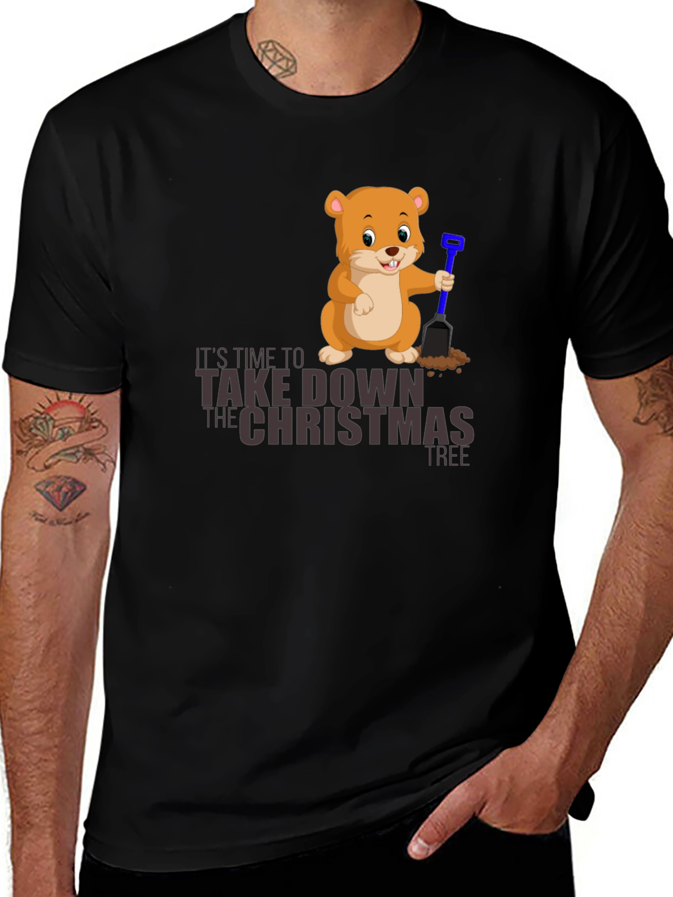 Variant 11 of Take Down Christmas Tree Graphic Tee