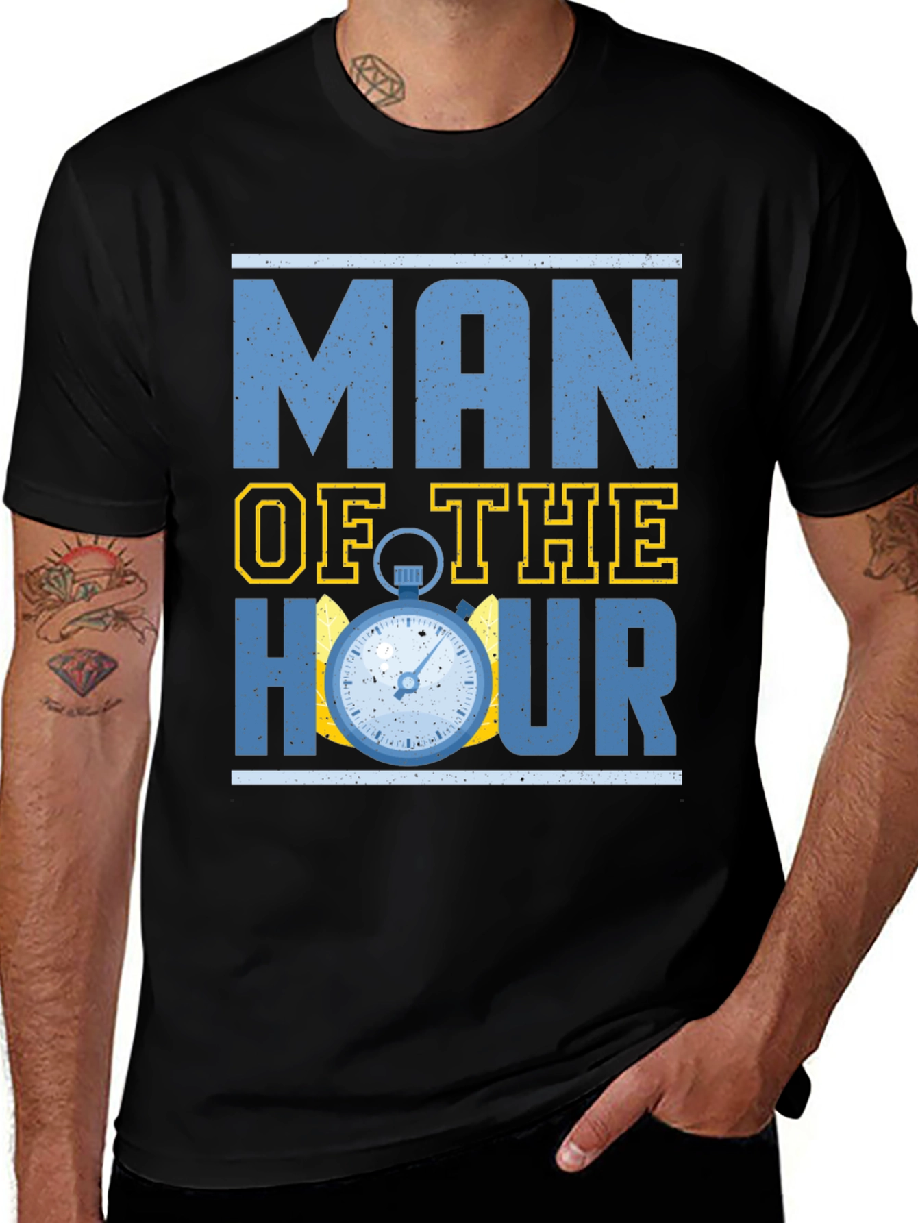Variant 28 of Man of the Hour Graphic T-Shirt