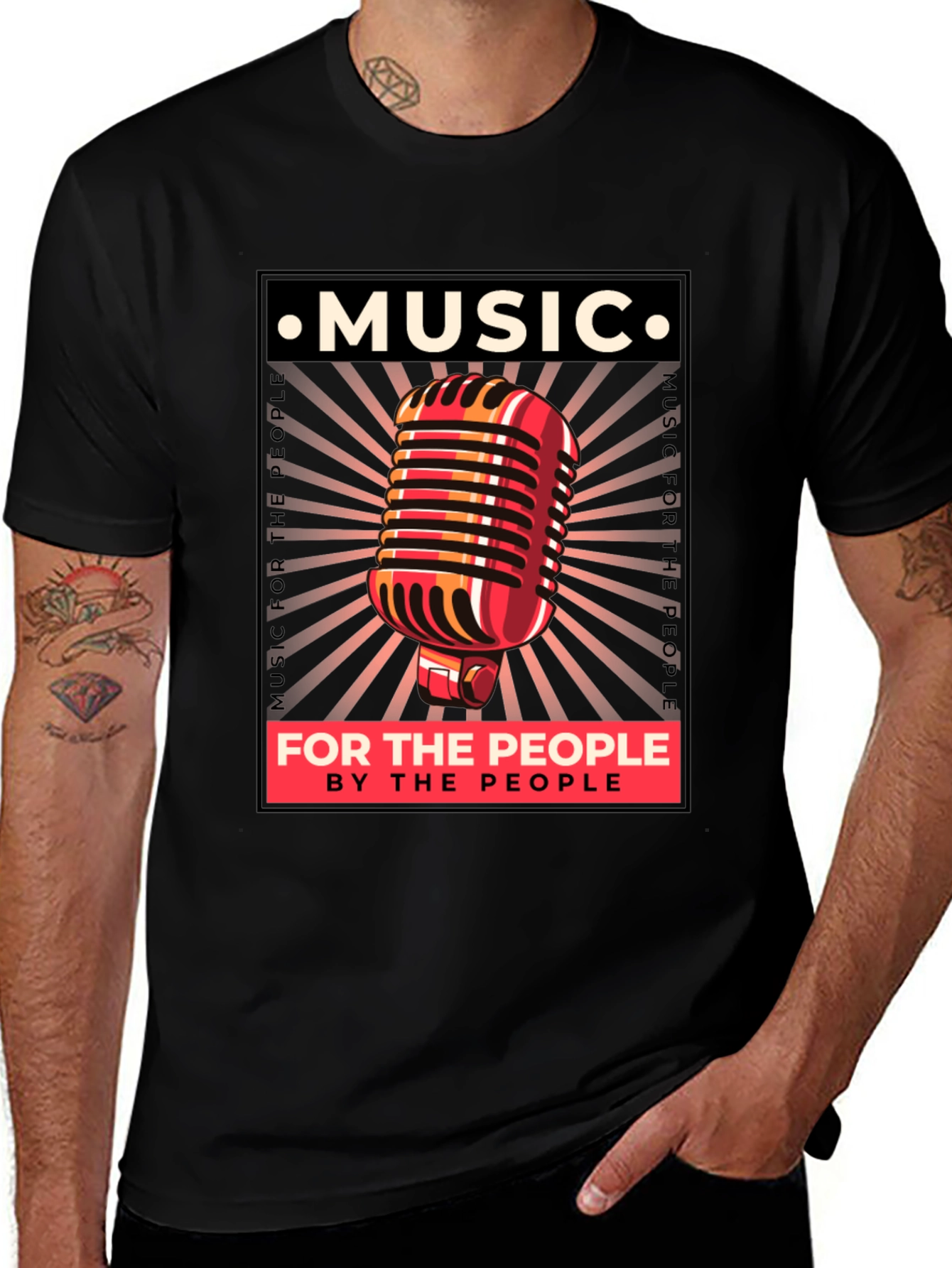 Variant 26 of Music For The People Graphic T-Shirt