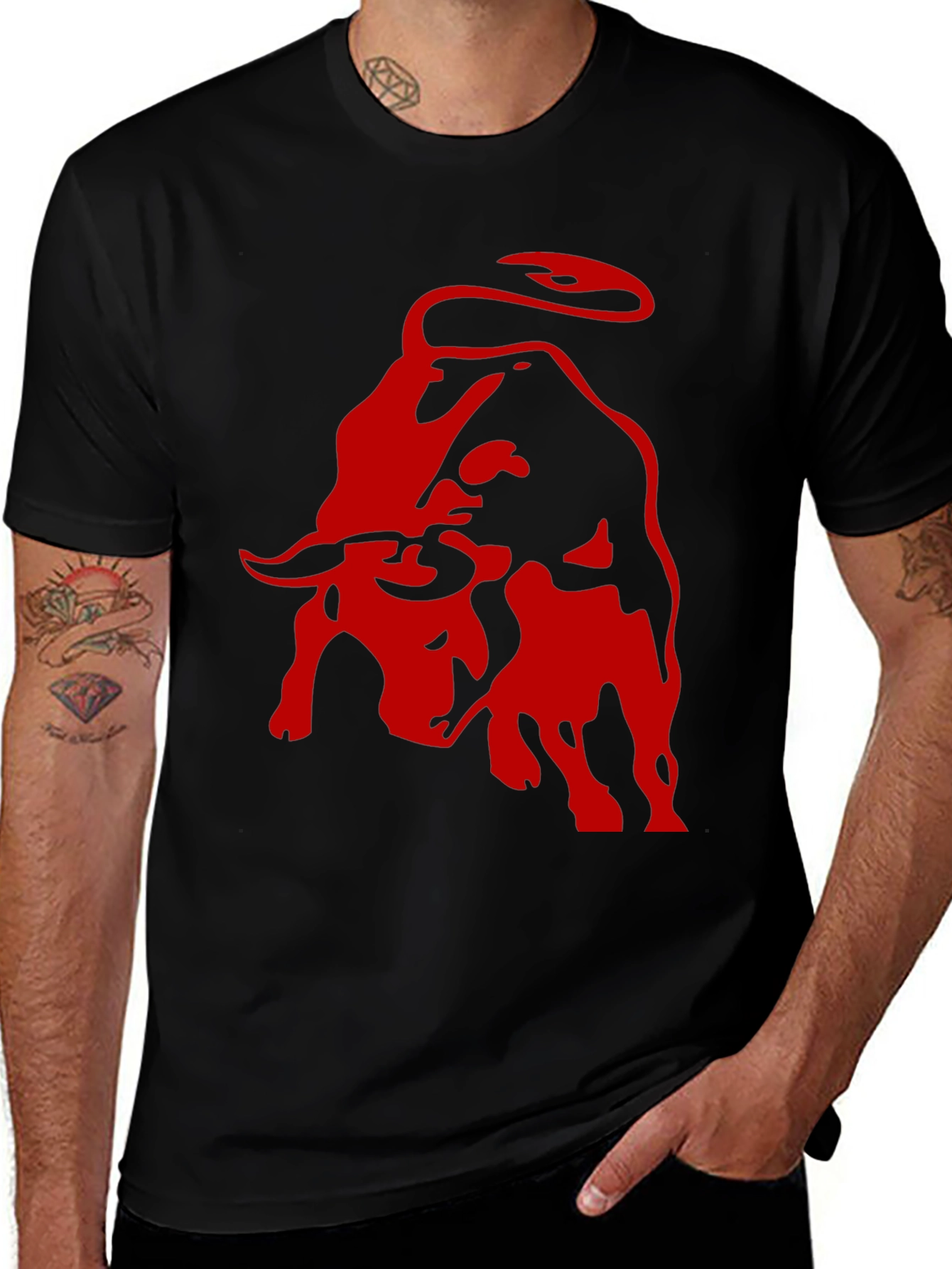 Red Bull Graphic T-Shirt - Modern Men's Tee