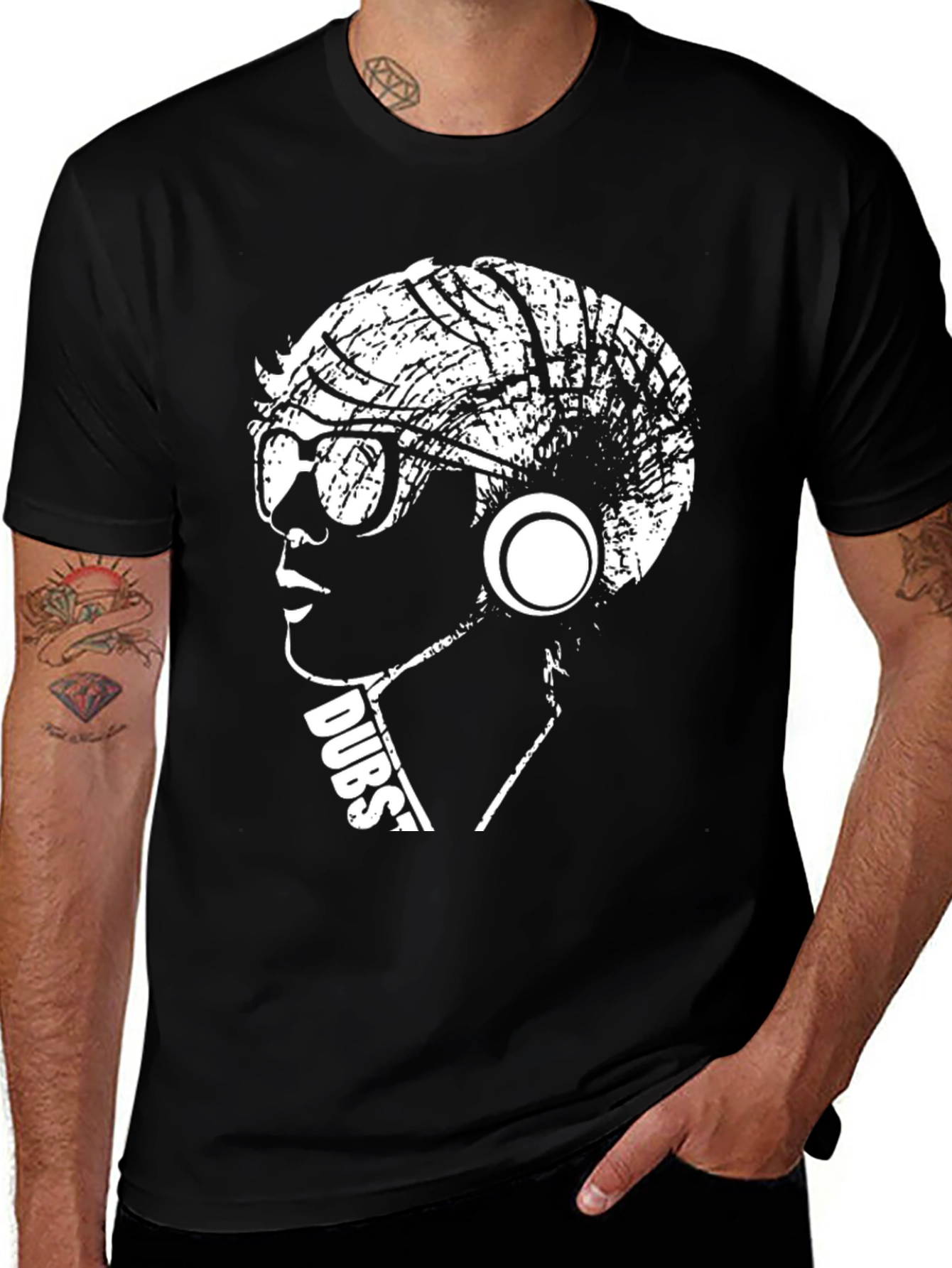 Dubstep DJ Black T-Shirt