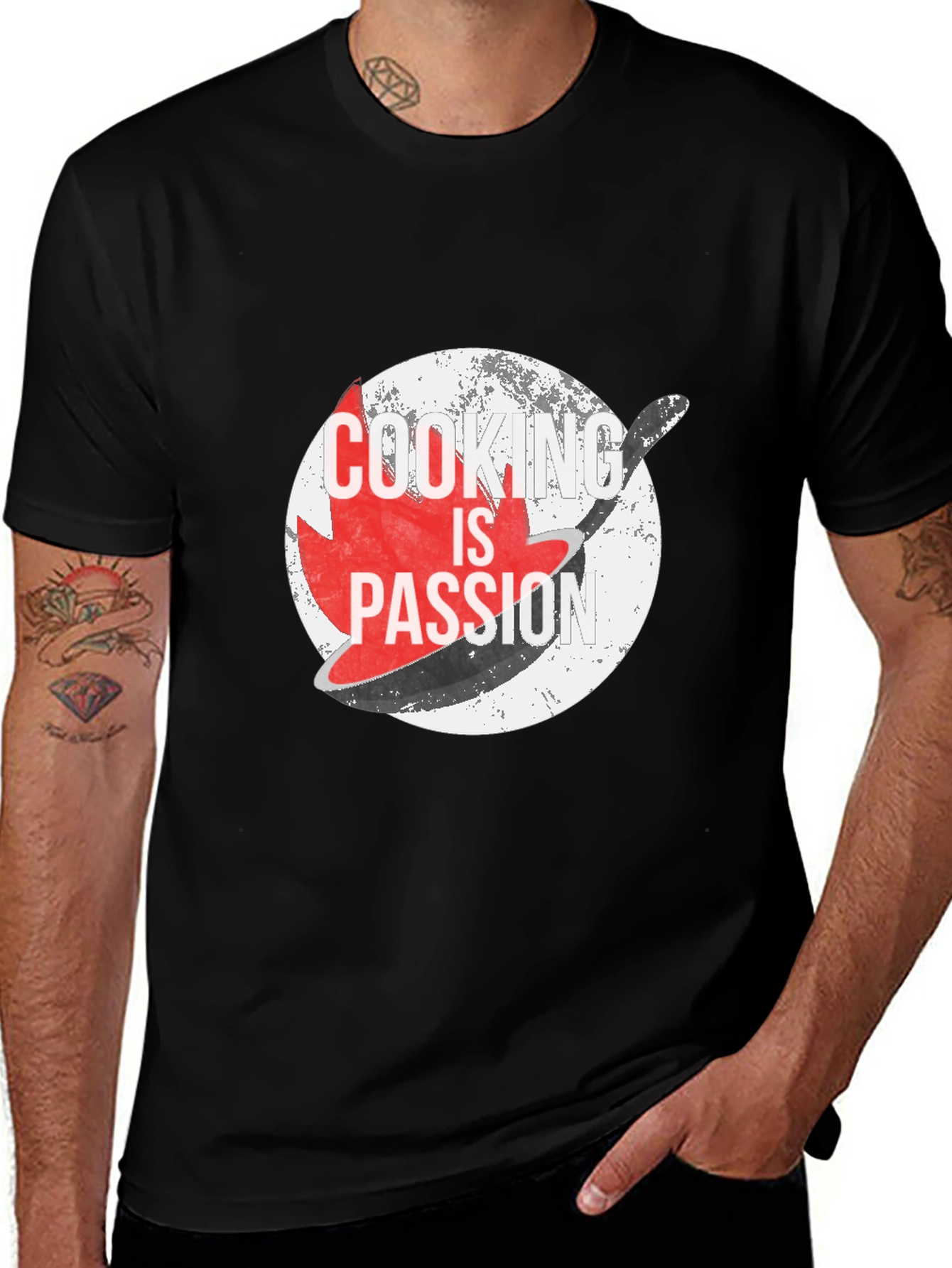 Variant 6 of Cooking is Passion T-Shirt - Unique Chef Gift