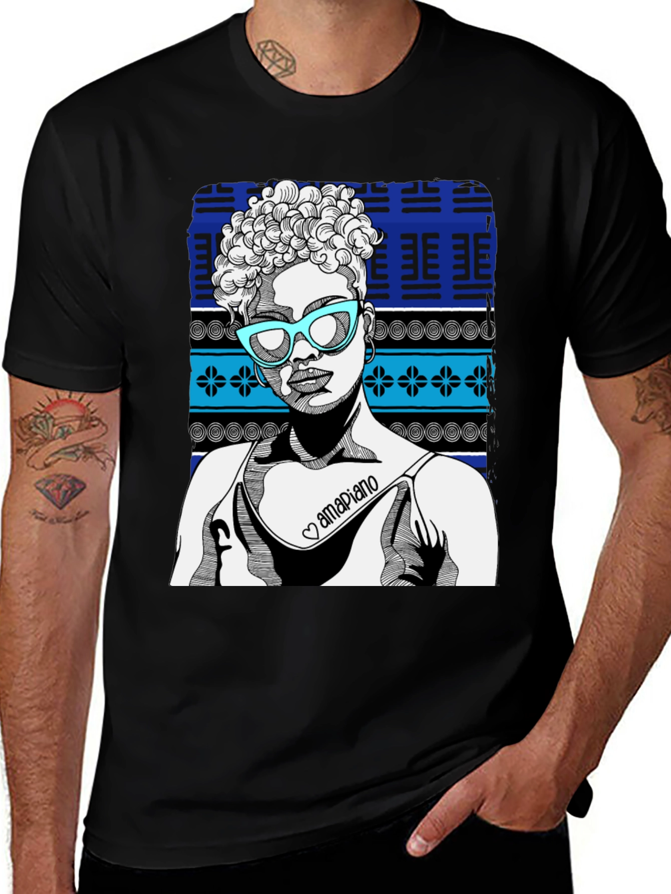 Amapiano Graphic Tee - Stylish Music Inspired Apparel