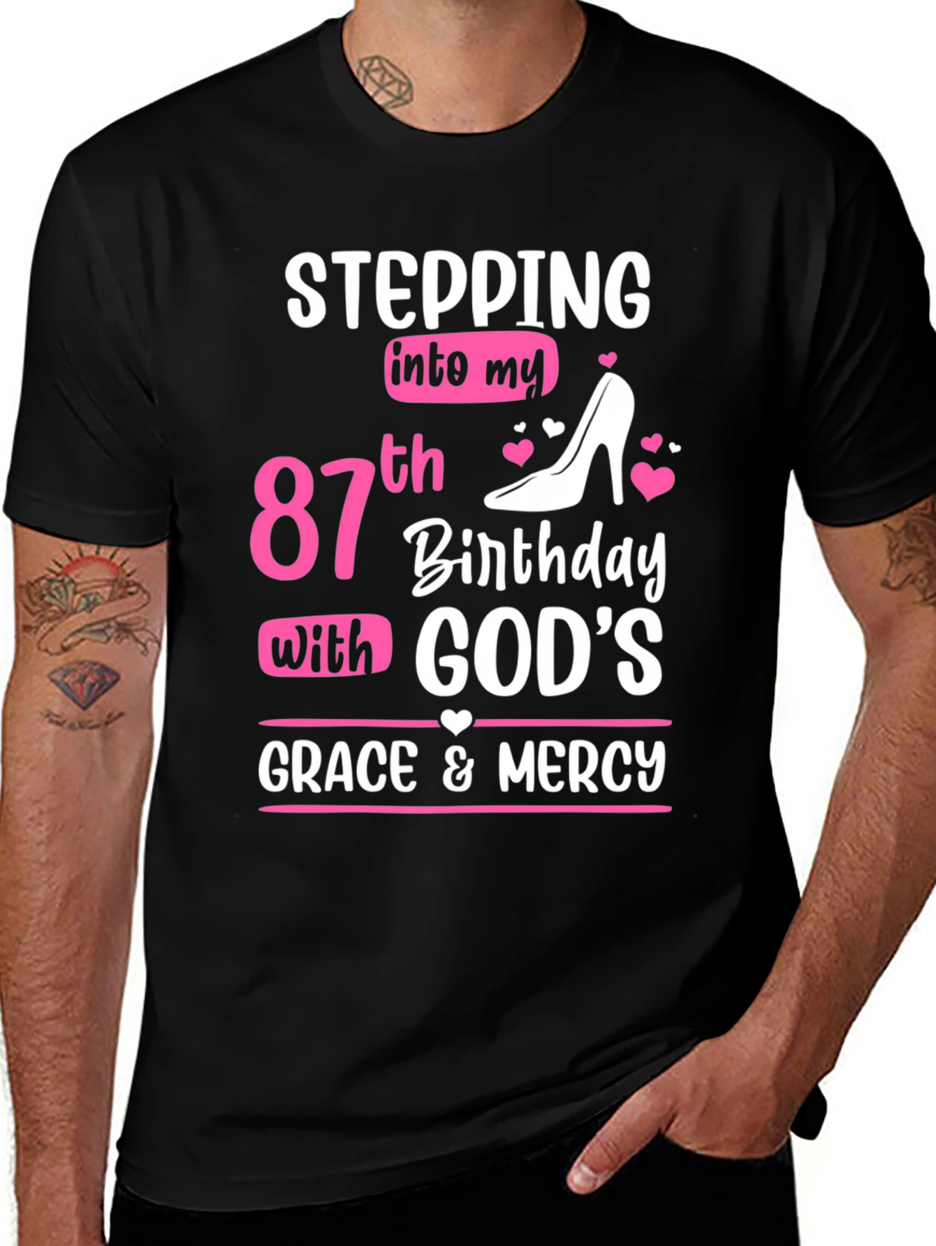 Stepping Into My 87th Birthday T-Shirt