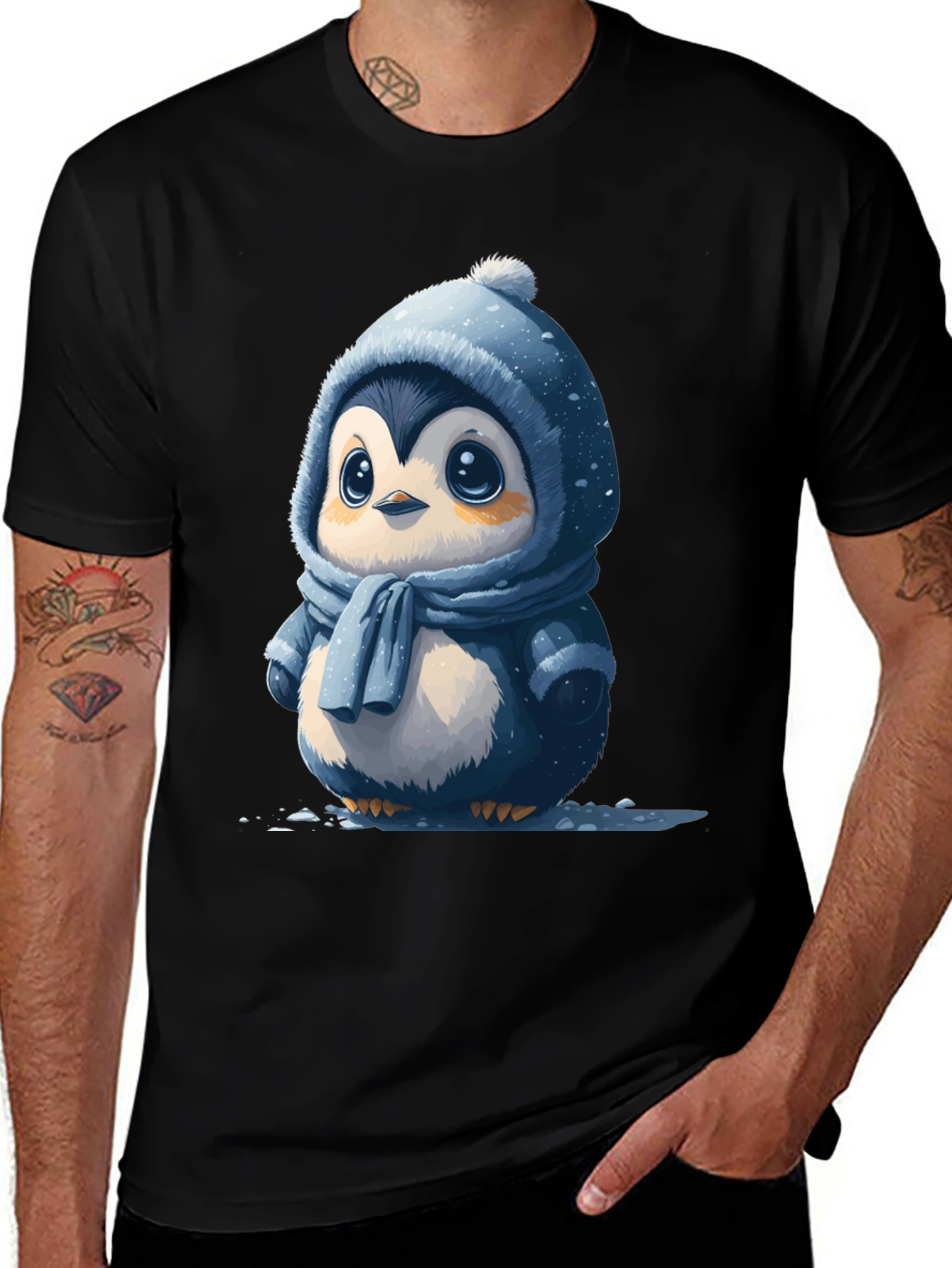 Variant 29 of Cute Penguin Graphic Tee