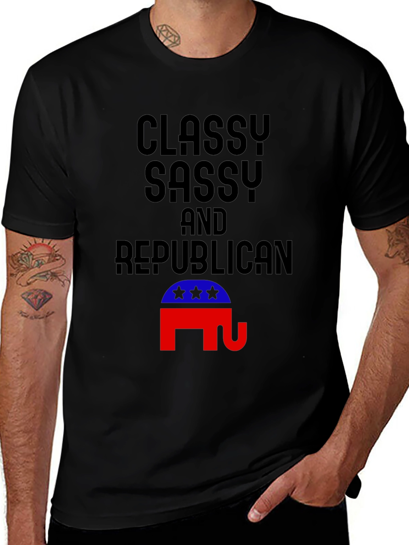 Classy Sassy Republican Graphic Tee