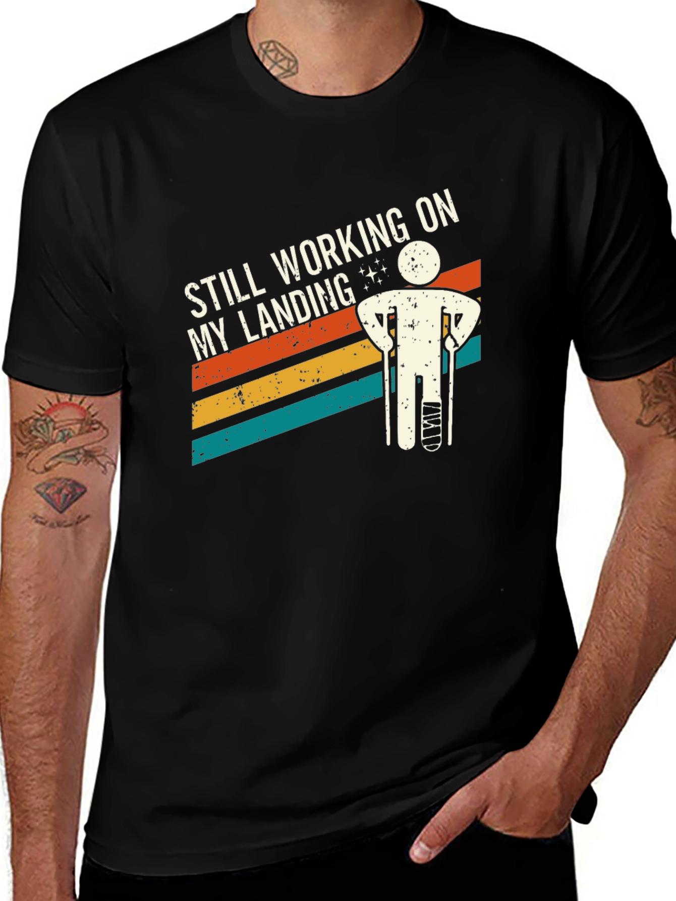 Variant 15 of Still Working On My Landing Graphic T-Shirt