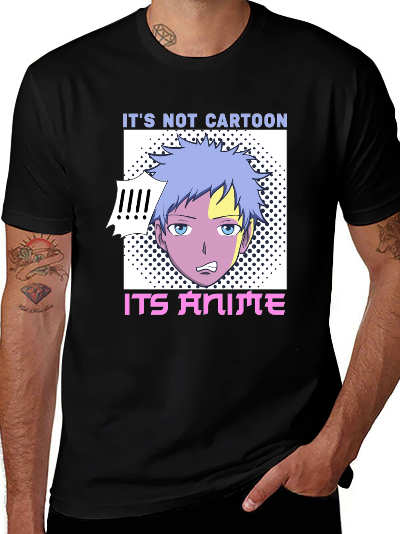 Variant 6 of It's Not Cartoon It's Anime T-Shirt