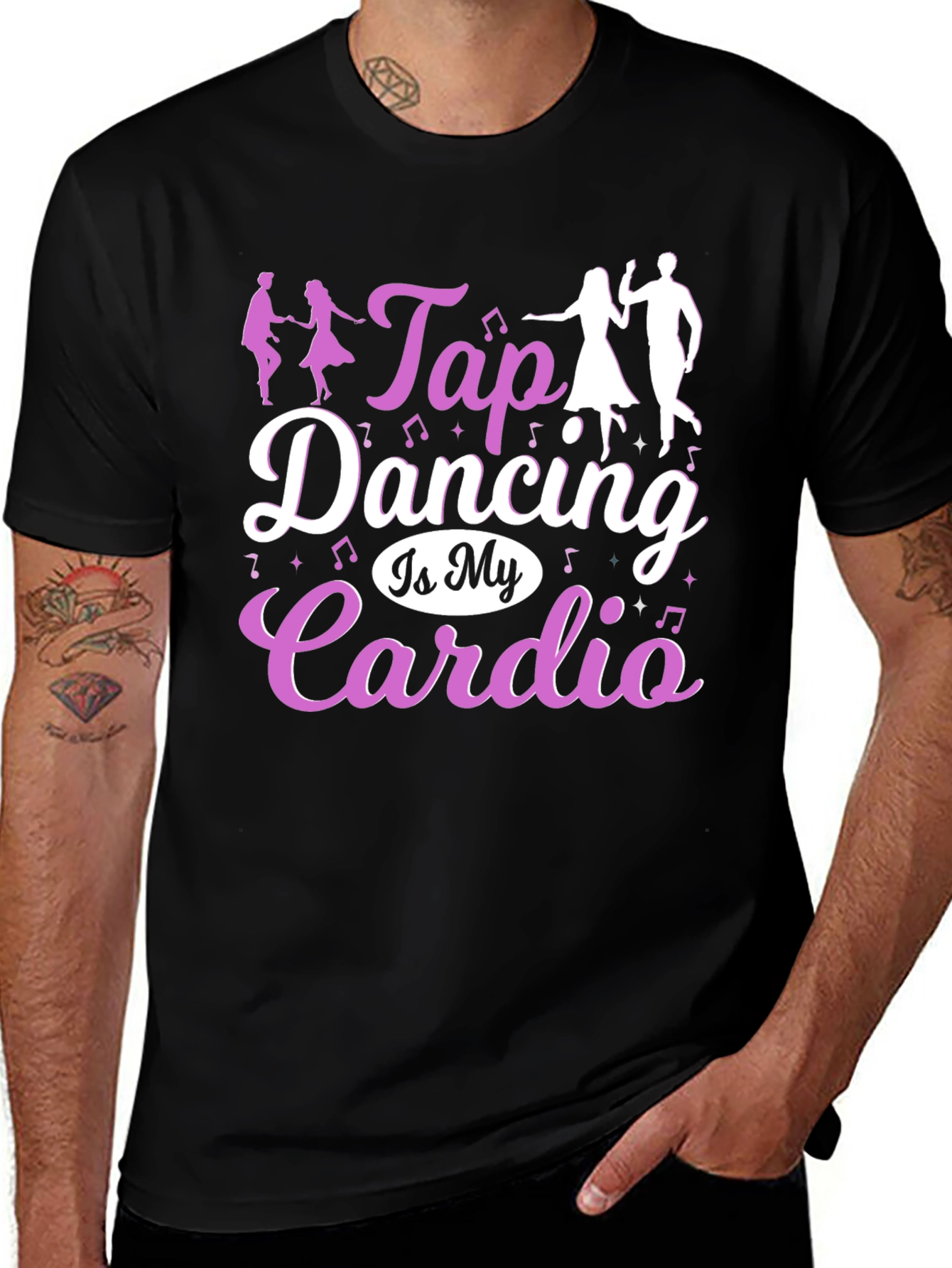Variant 14 of Tap Dancing Is My Cardio T-Shirt
