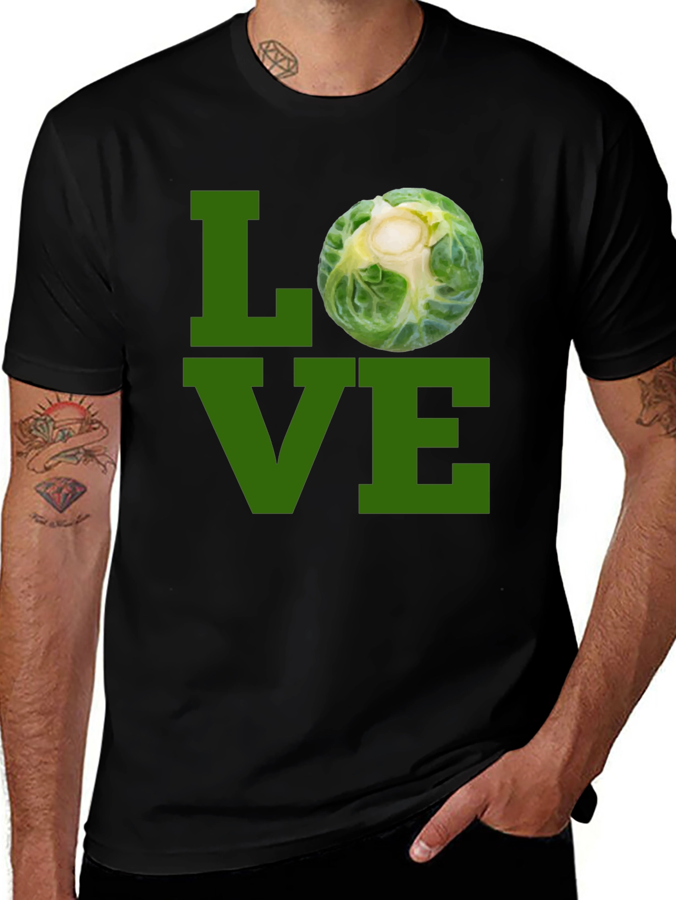 Love Brussels Sprouts T-Shirt
