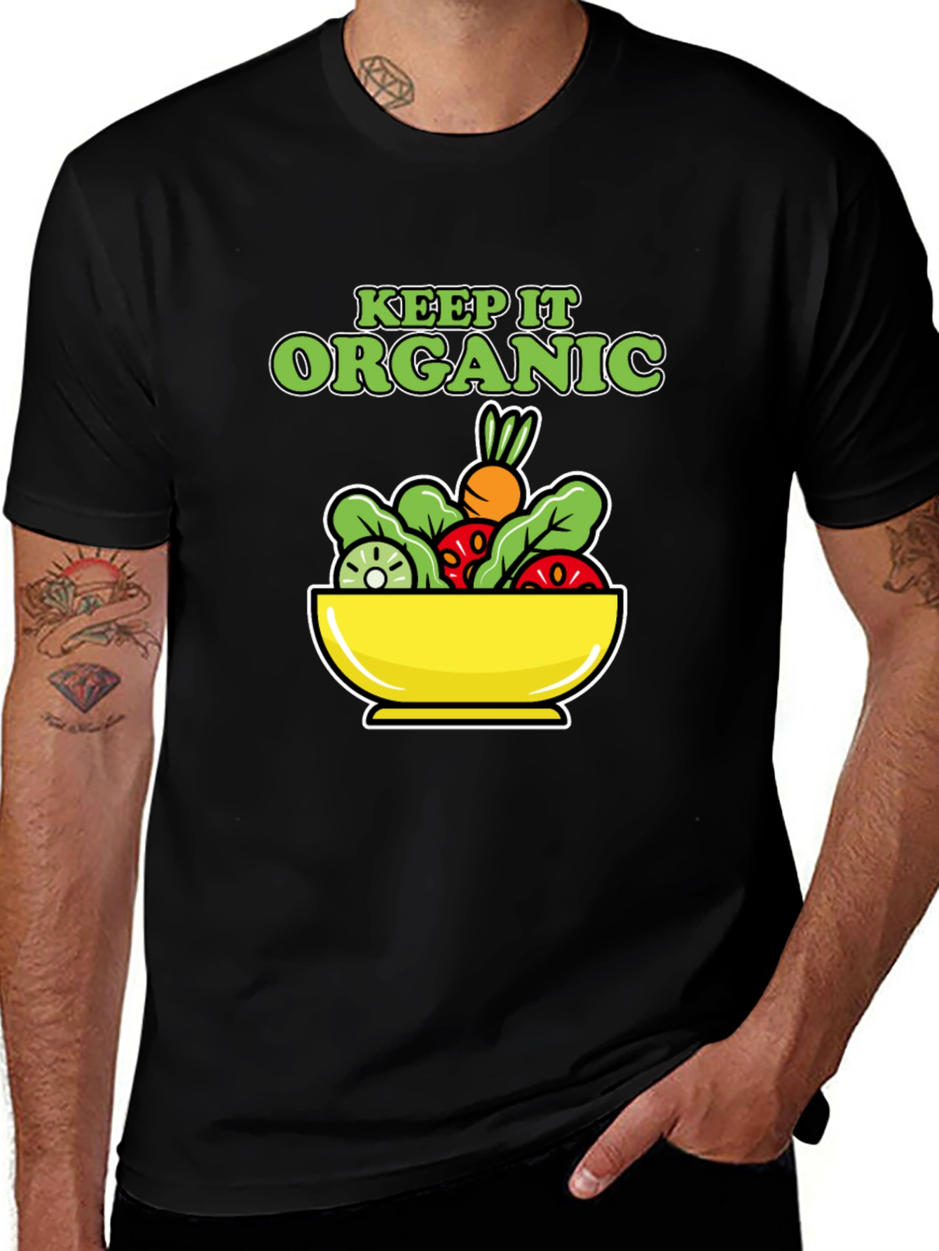 Variant 3 of Keep it Organic T-Shirt - Vegan Lifestyle Apparel