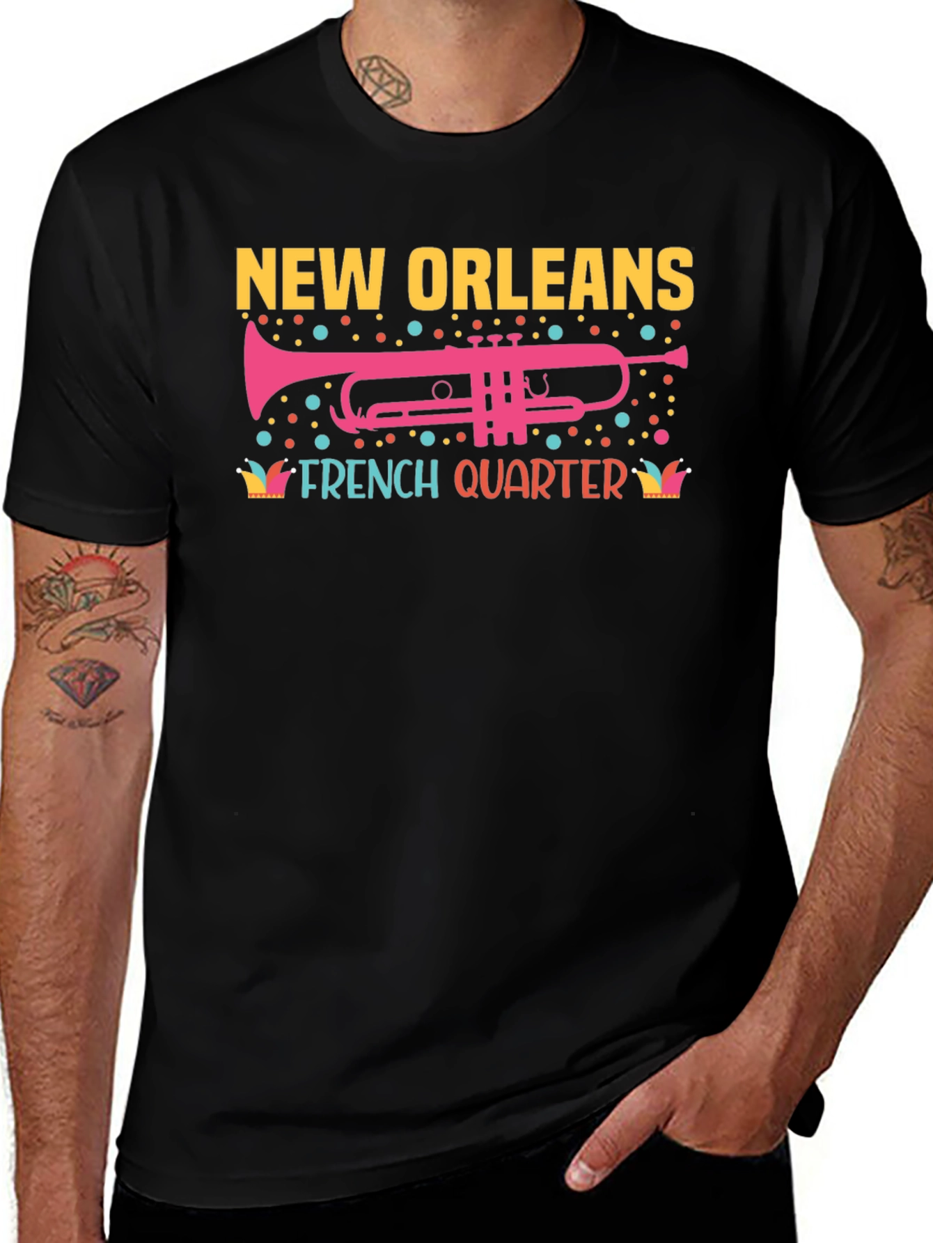 New Orleans French Quarter Graphic Tee