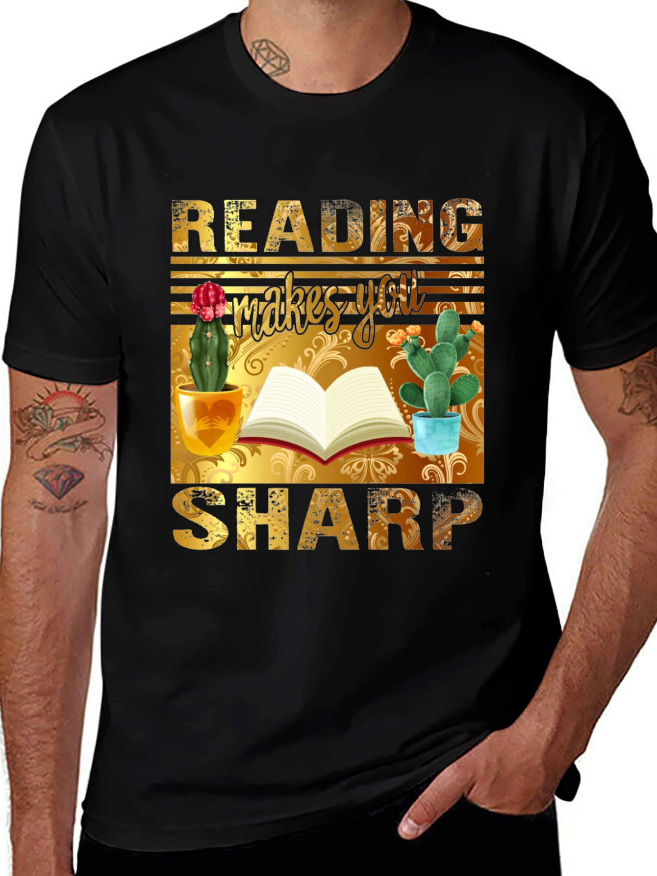 Reading Makes You Sharp T-Shirt