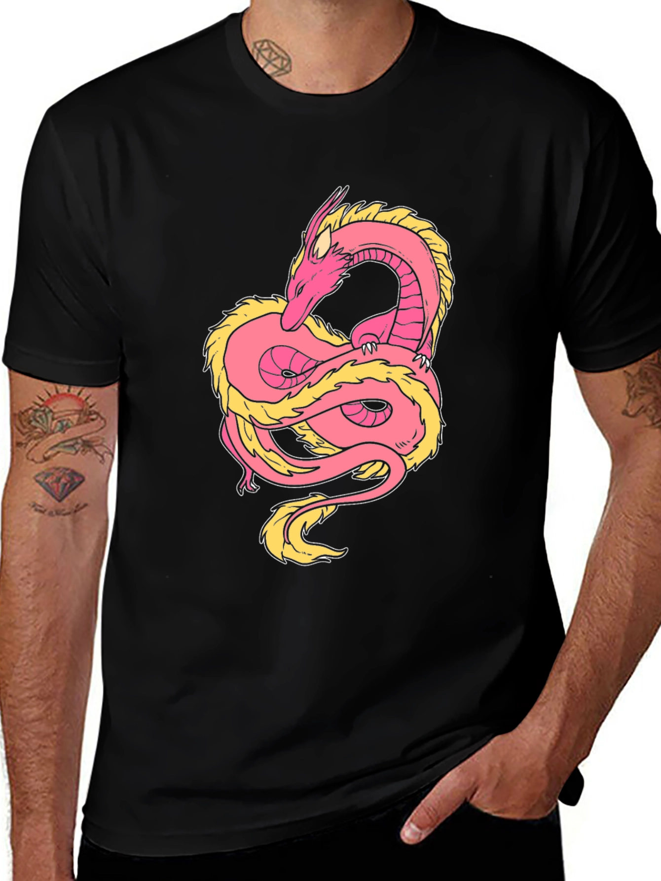 Variant 22 of Dragon Graphic Tee - Stylish Streetwear