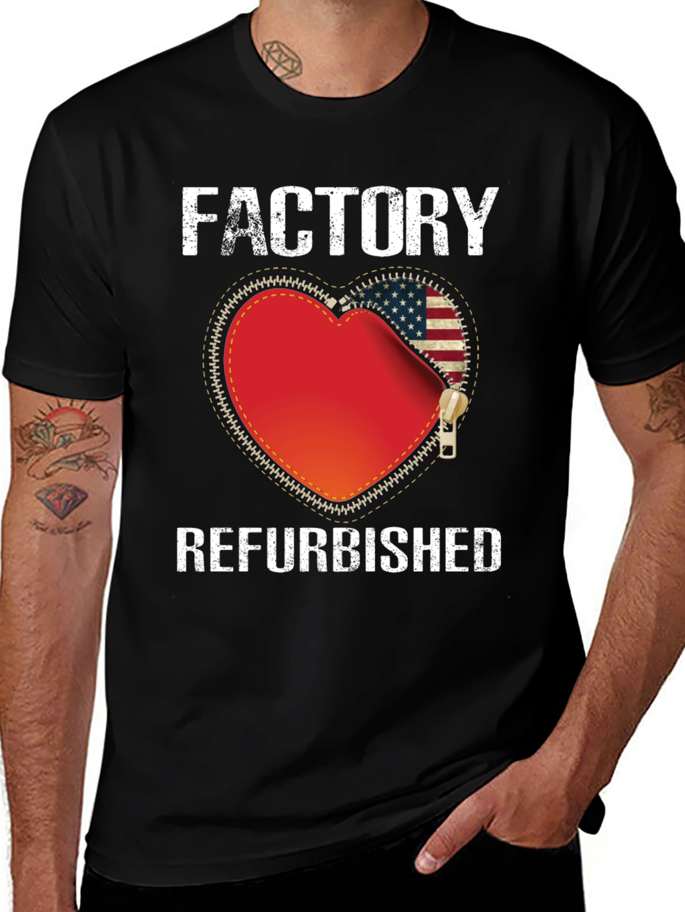 Factory Refurbished Heart T-Shirt
