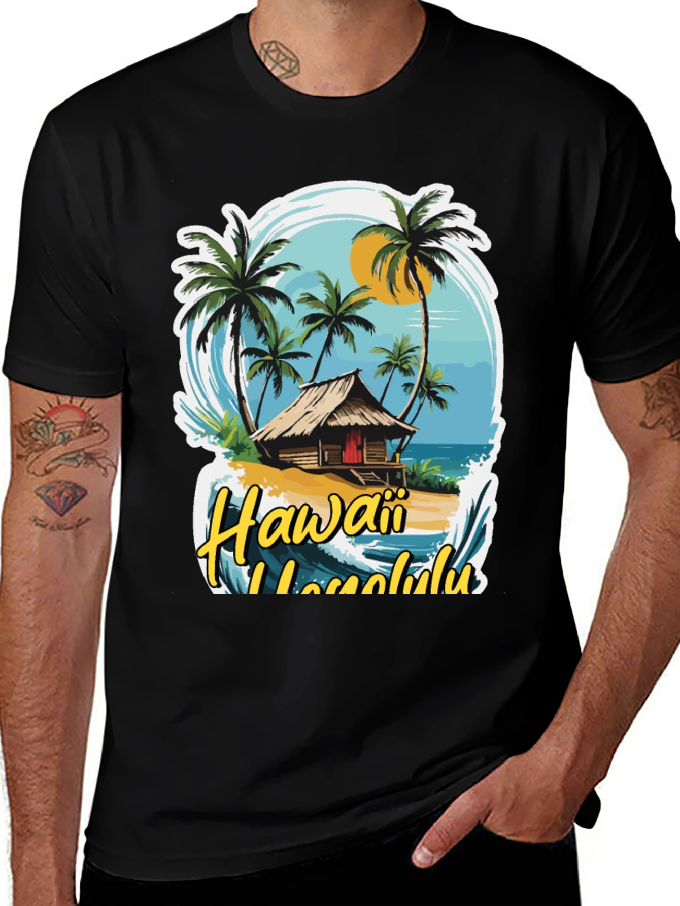 Hawaii Honolulu Beach T-Shirt